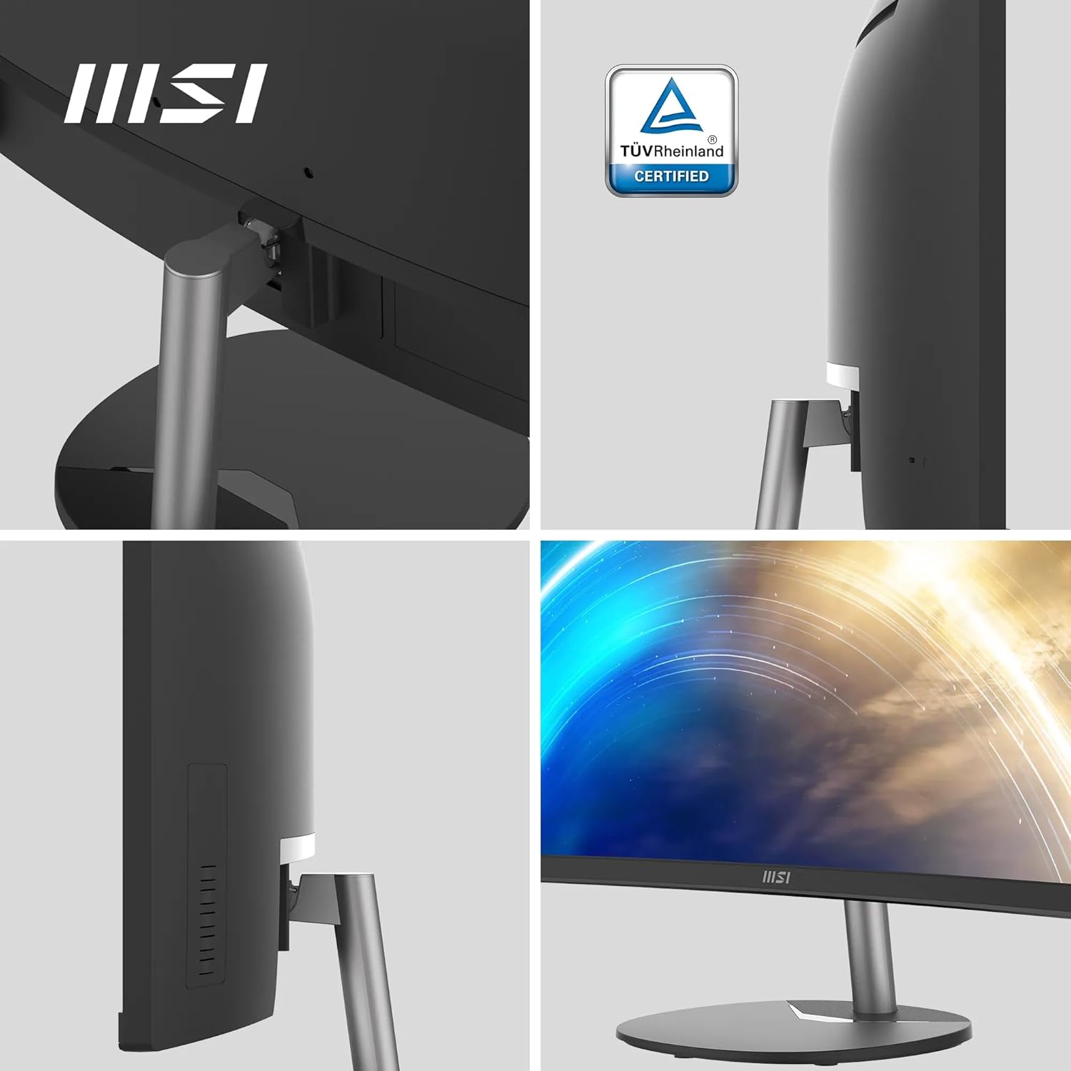 MSI PRO MP341CQDE - 34" UWQHD (3440 x 1440) in formato 21:9 - Monitor - Immagine 5