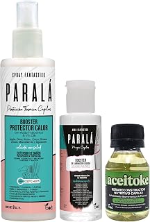 Hair Reset Super Set – 3-Step Hair Recovery Kit with Heat Protectant Spray, Lamellar Treatment & Keratin Reconstructor – Anti-Frizz, Repair, Shine & Strength for All Hair Types