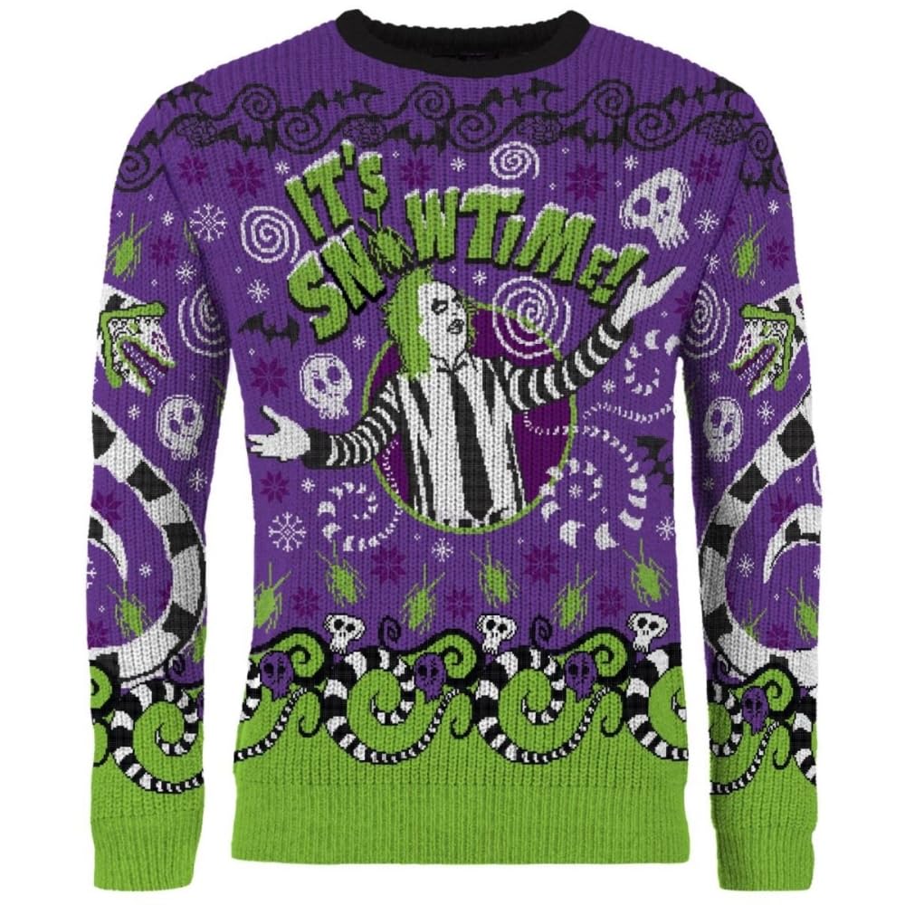 AAA Merchandise Beetlejuice: Christmas Jumper (Size: XS)