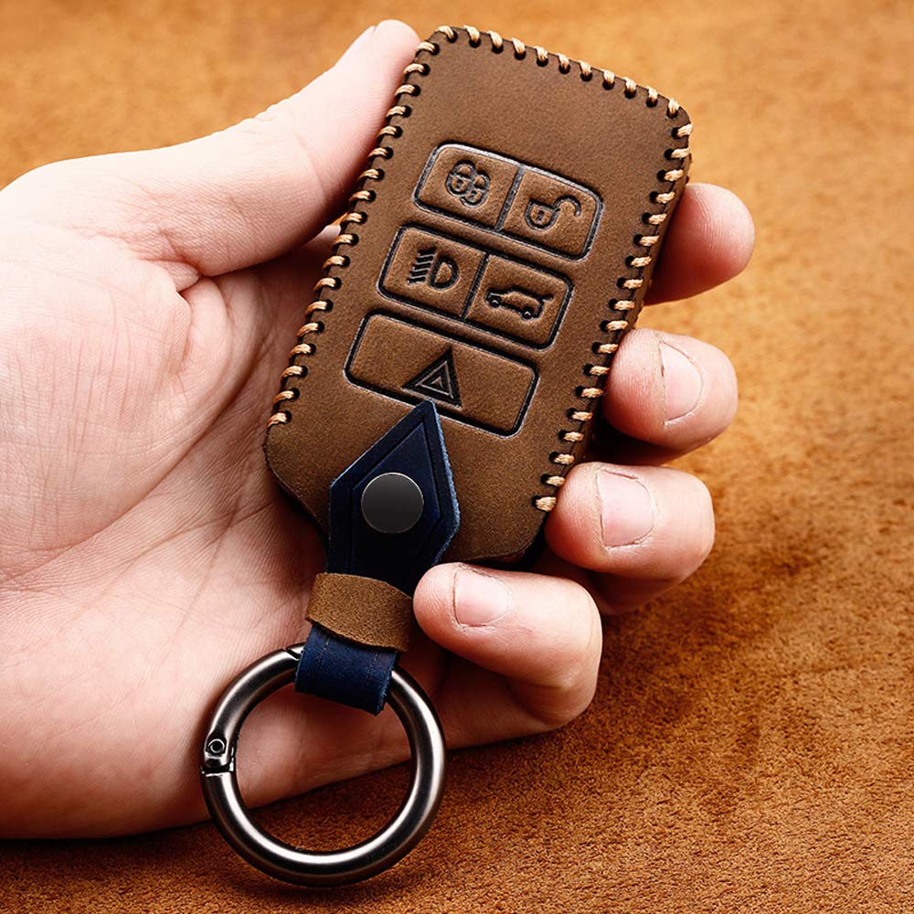 ontto Smart Autoschlüssel Hülle Abdeckung Schlüssel Tasche für Defender Discovery Evoque LR4