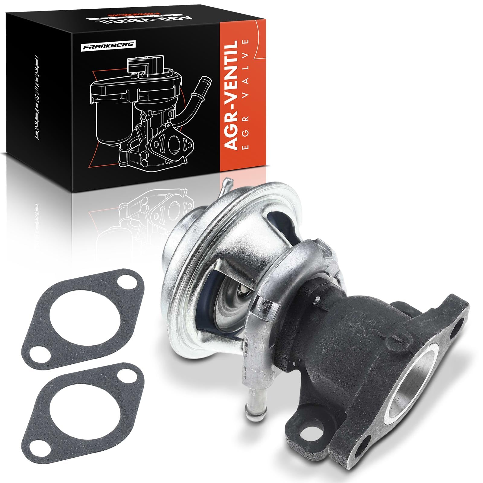 Frankberg Válvula EGR neumática 504150396 | Compatible con: Ducato Van 250, Plataforma/chasis de transporte diario IV, Caja de suero intravenoso diario