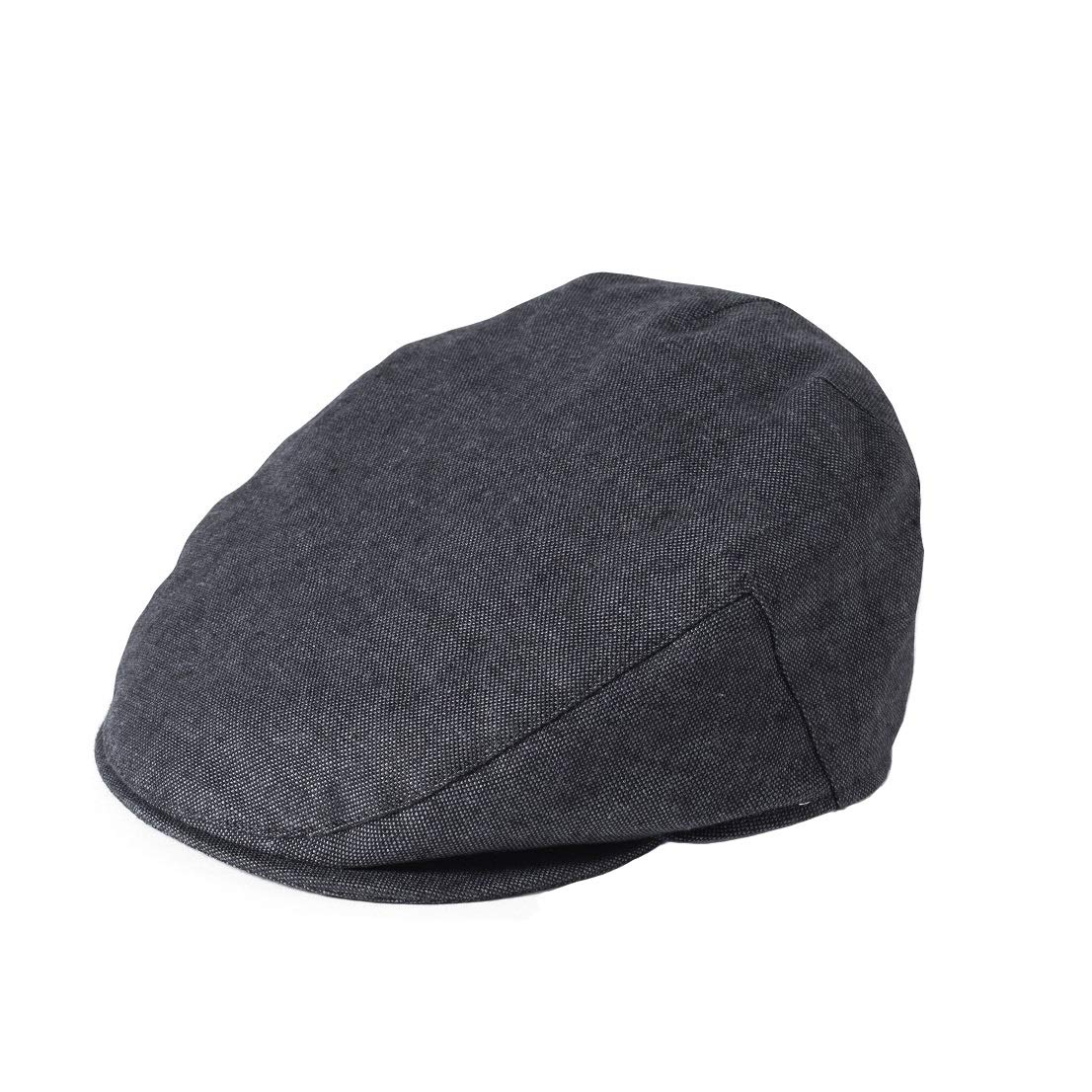 Failsworth Hats Irish Linen Flat Cap - Charcoal XL