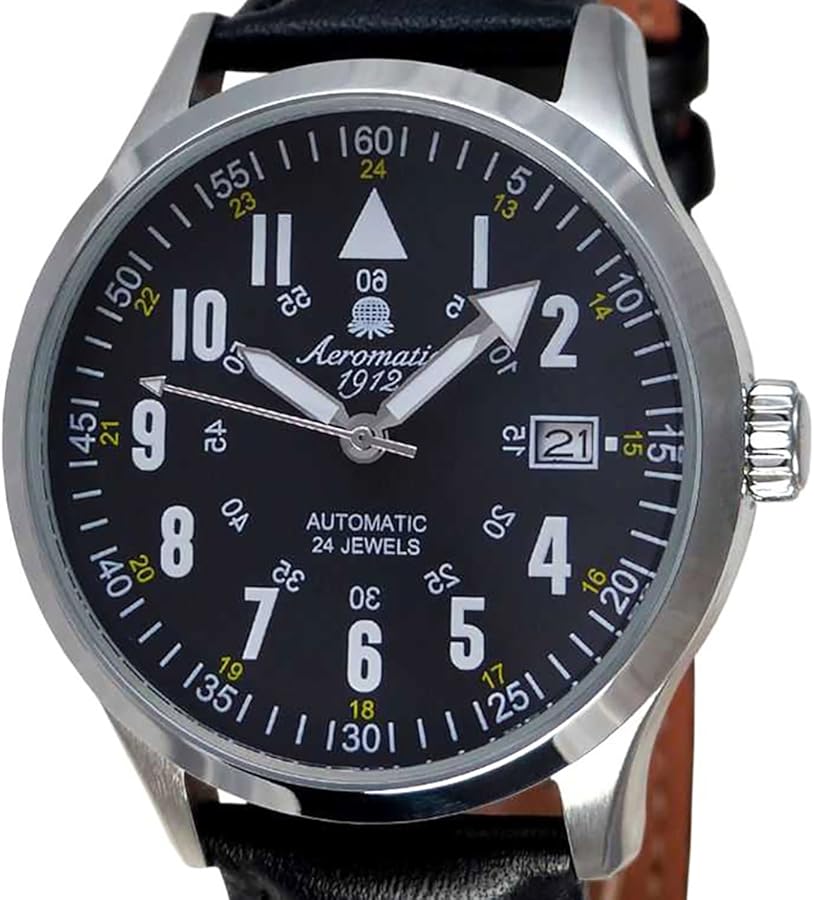 Amazon | Aeromatic1912(エアロマティック1912) 腕時計 自動巻き（手
