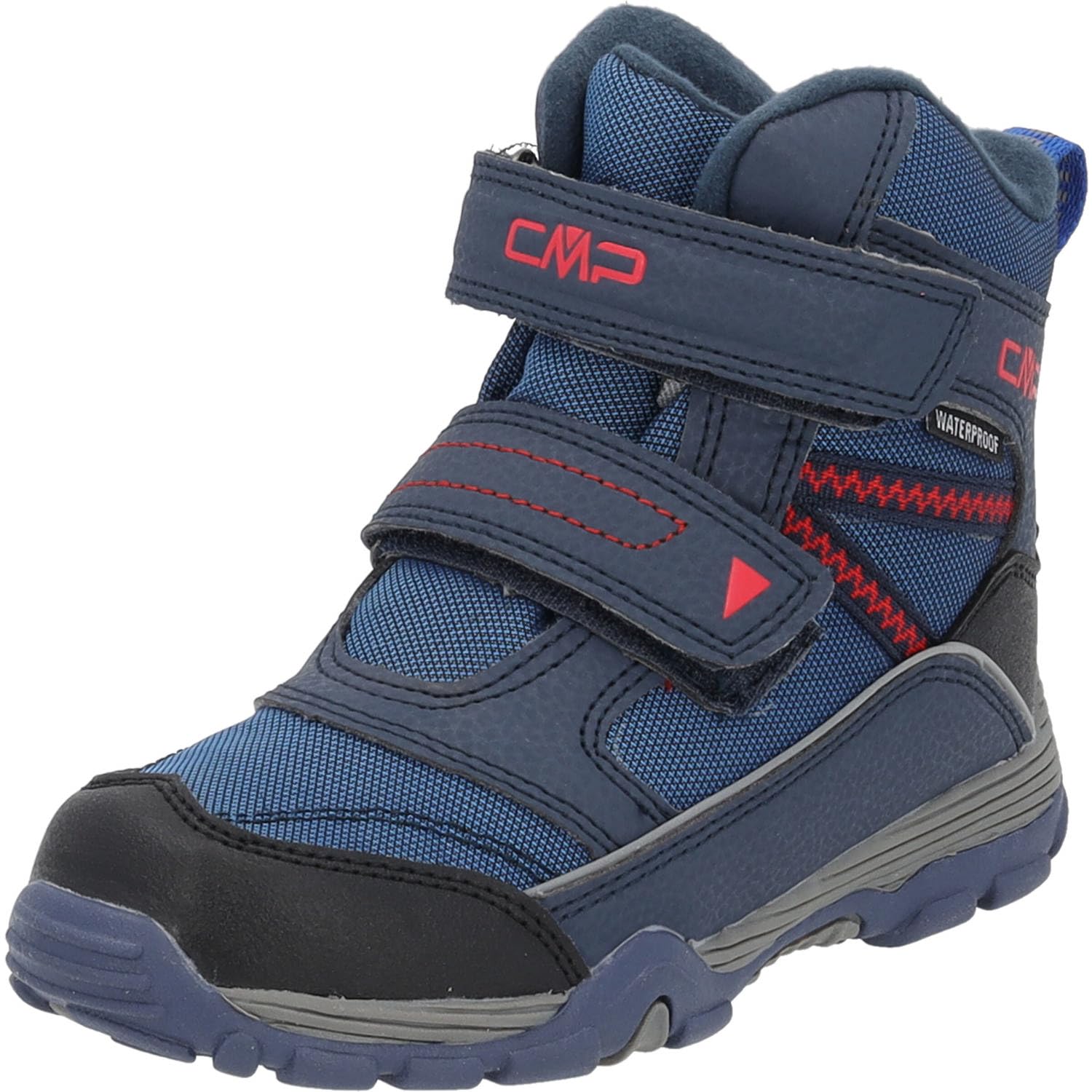 CMP KIDS PYRY SNOW BOOT WP, KIDS PYRY SNOW BOOT WP, BLACK BLUE,