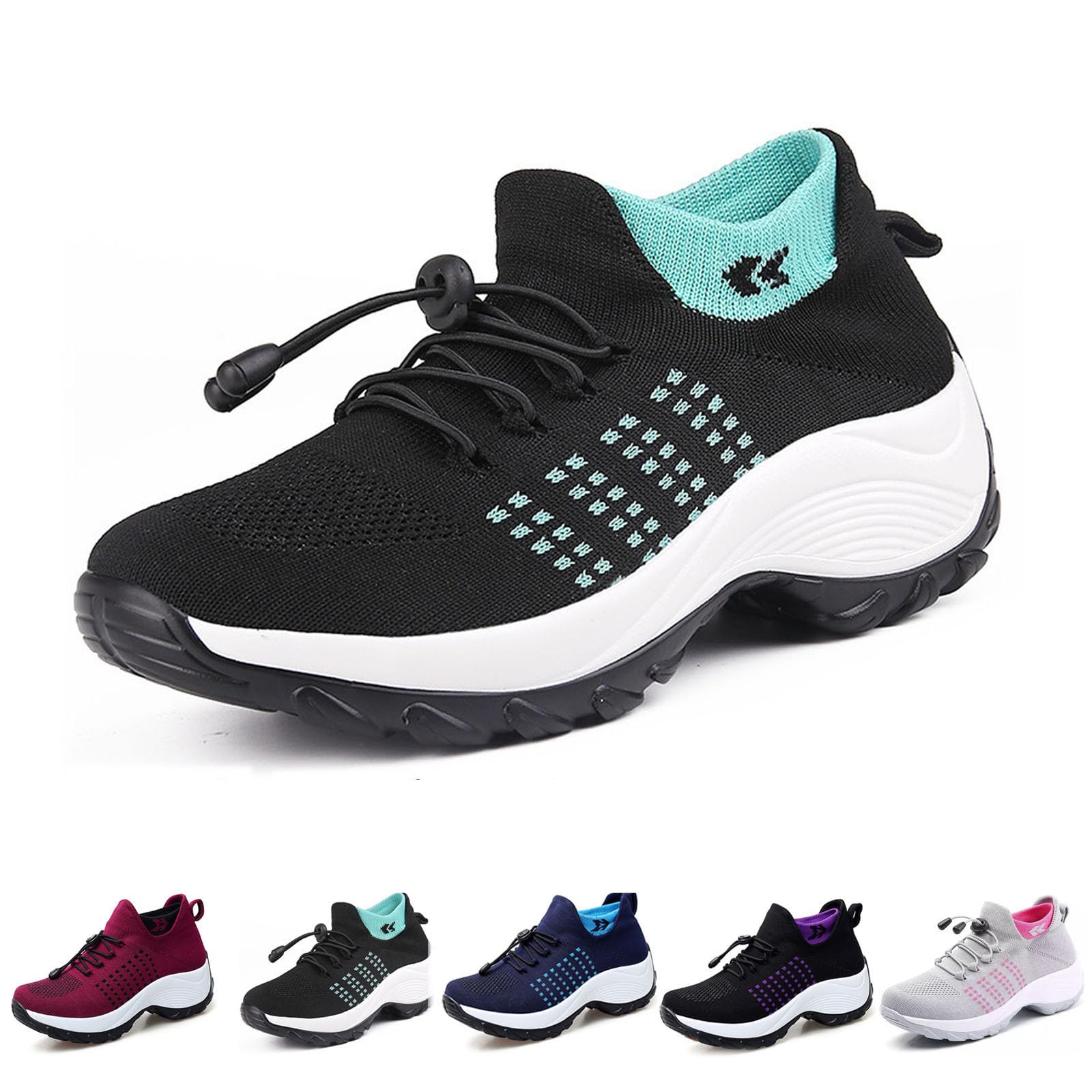Comfort Wear Shoes for Women,Comfortwear Ortho Shoes for Women Plantar,Ortho Stretch Cushion Comfortwear Shoes