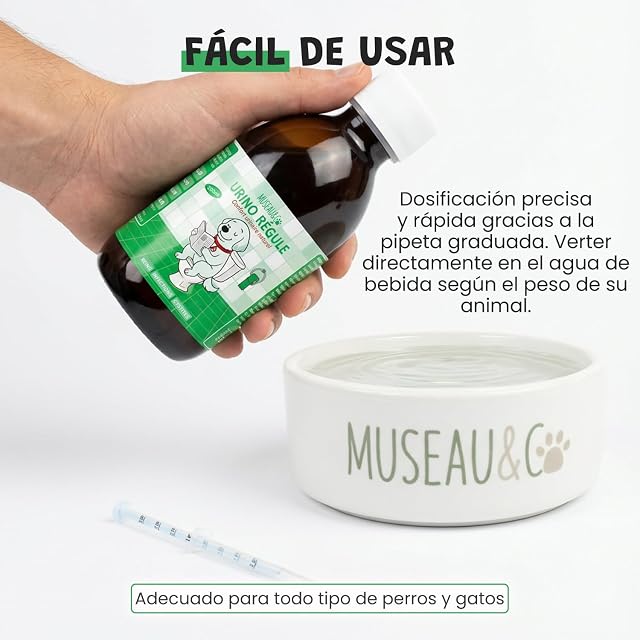 Foto 4 de 8 de Museau & Co Urino Régule - Infección Tracto Urinario Perro - 200ml