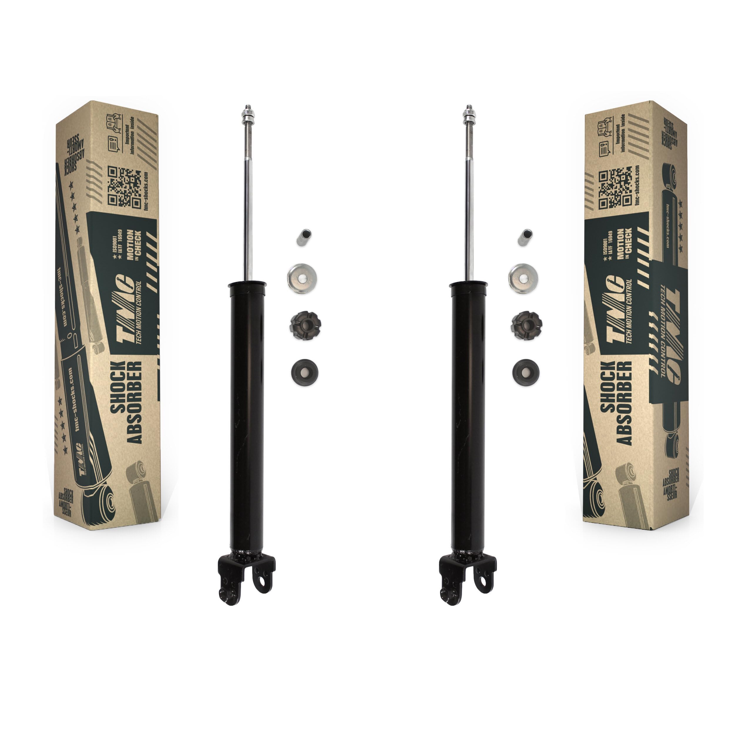 TMC Rear Suspension Shock Absorbers Pair Replacement For Honda Civic - Left Right Side (Driver Passenger) K78-100412 — view 160
