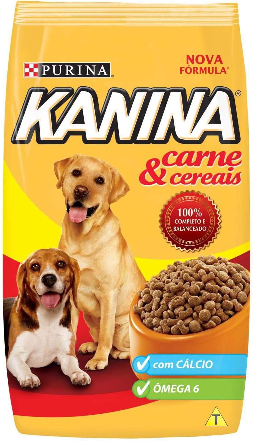 Ração Cães Adultos KANINA Carne 15kg