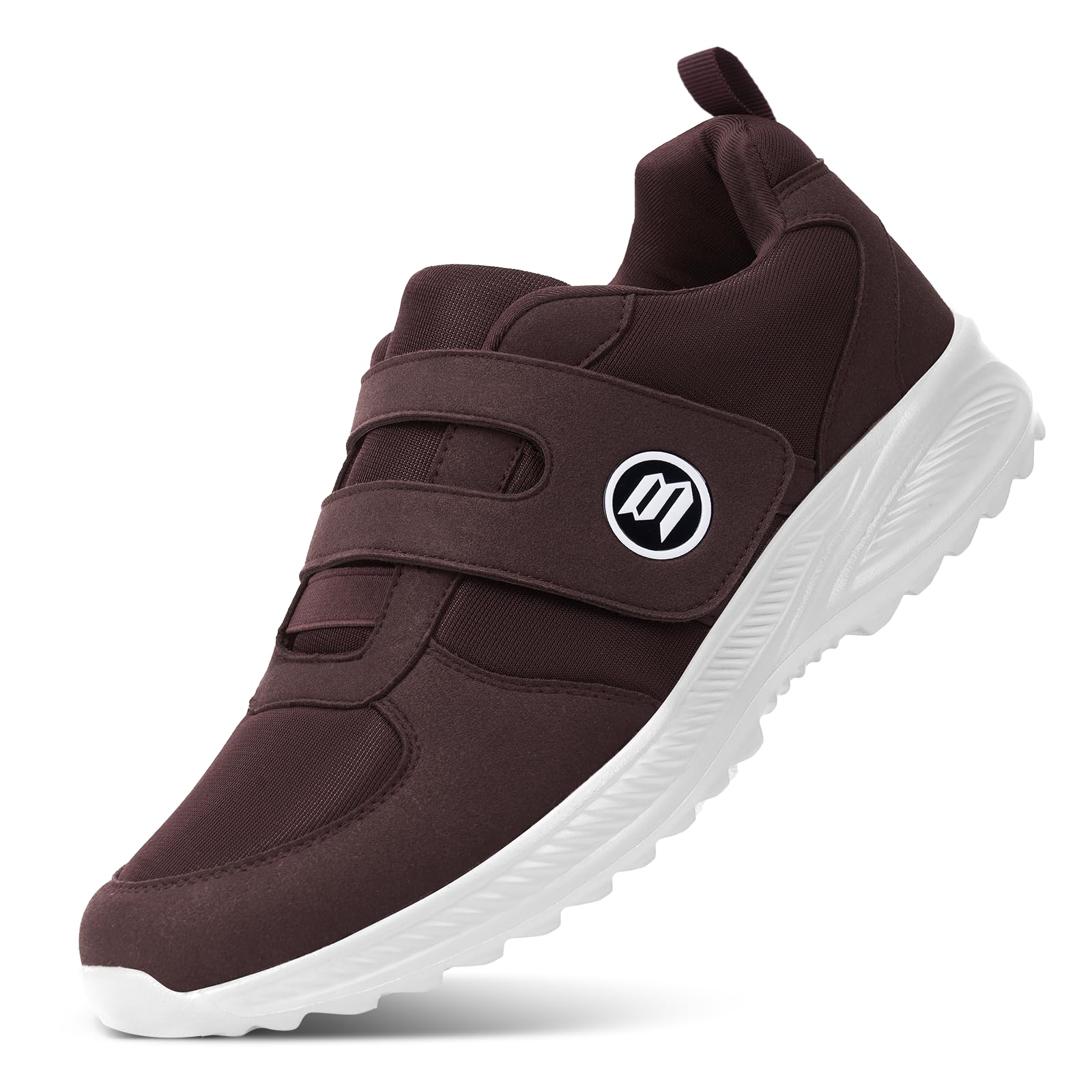 Bigzagger Diabetiker Schuhe Herren Damen Extra Weit mit Klettverschluss Orthopädische Schuhe mit Memory Foam Sohle Nahtloser Ultraleicht Gesundheitsschuhe für Geschwollene Füße