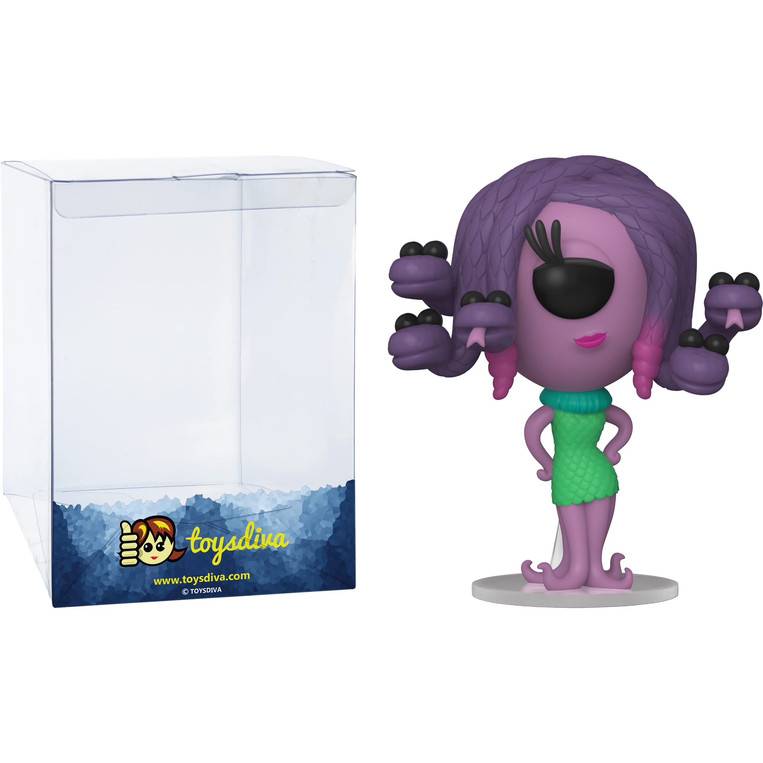 Funko Celia: P o p ! Vinyl Figurine Bundle with 1 Compatible 'ToysDiva' Graphic Protector (1154 - 57742 - B)