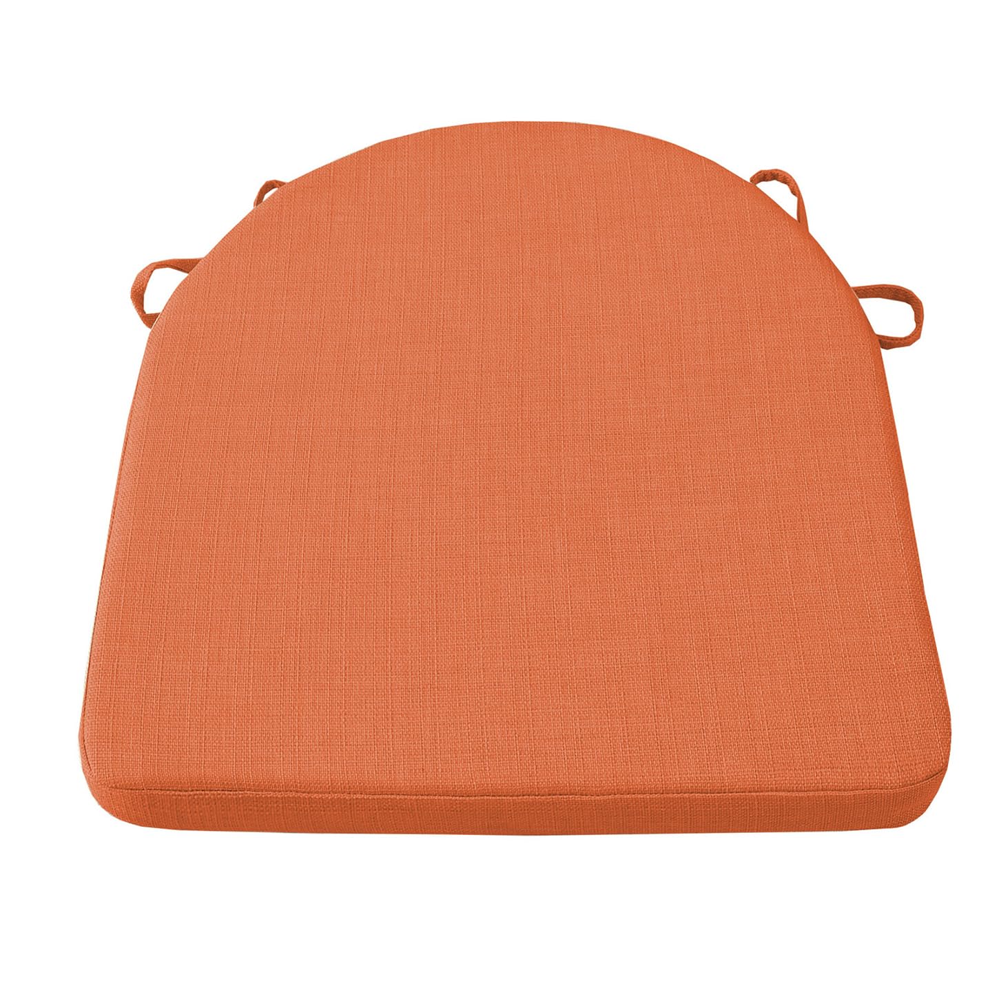 ping bu Thick Garden Cushion U Shape Chair Seat Pad,Soft U-Shaped Dining Seat Cushion Garden Cushions Pads for Office/Home/Indoor/Outdoor (35 * 35 * 5cm,Orange)