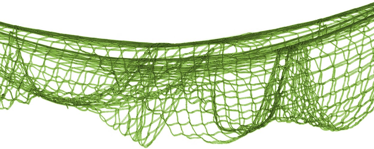 Fish Netting 4 x 12ft - Green