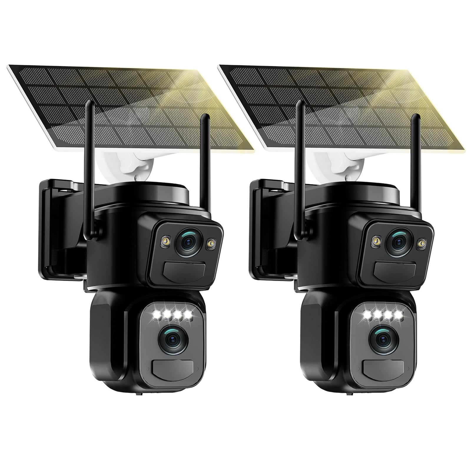 防犯カメラ Security camera COOAU 8MP 3pieces set Amazon.com: COOAU Solar Security Cameras Wireless Outdoor