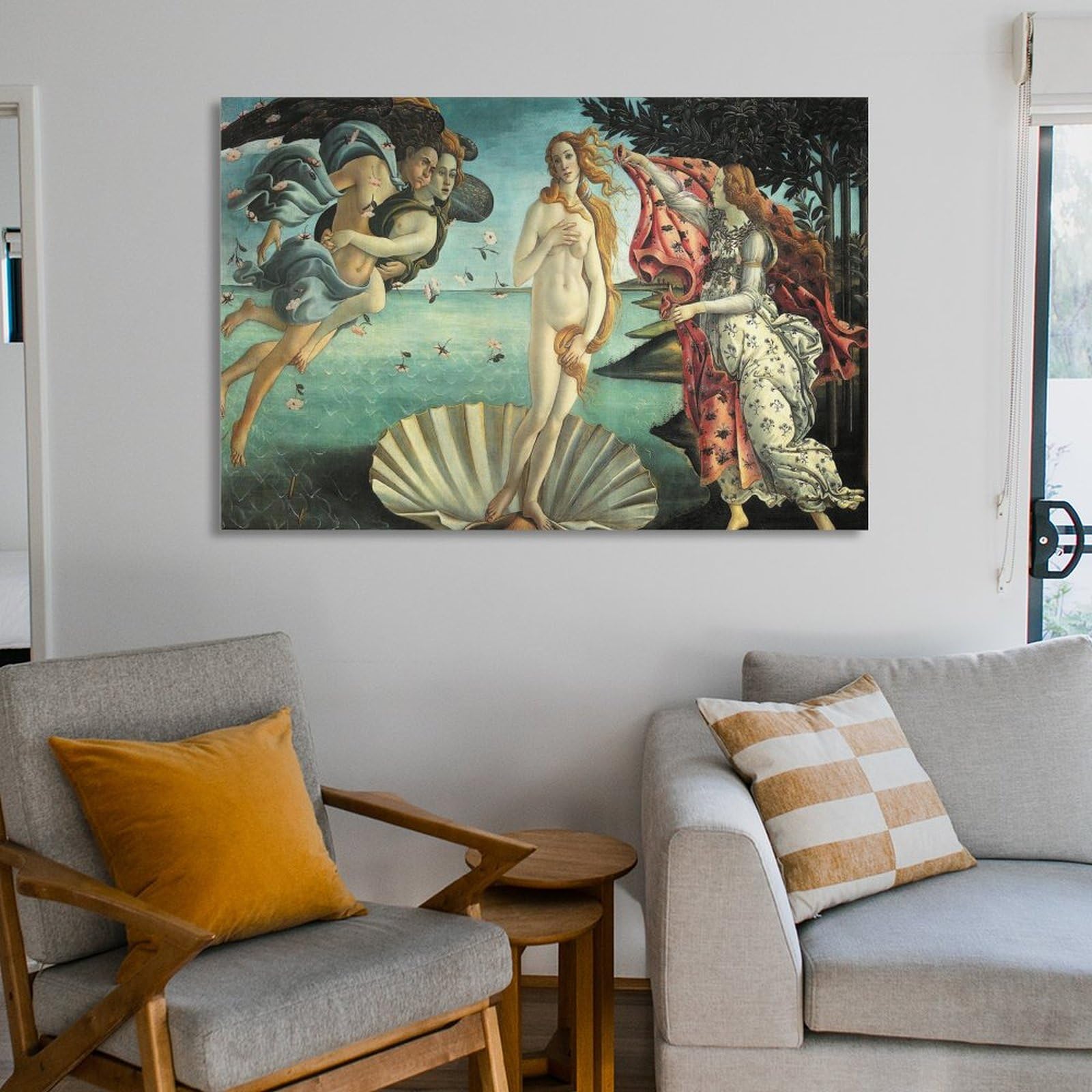 ヴィーナスの誕生/サンドロ ボッティチェリ/ポスター サンドロ・ボッティチェリ - ヴィーナスの誕生 ポスター