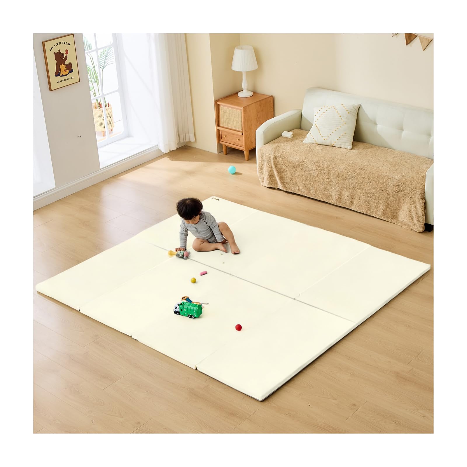 【愛知引渡】GU MODE プレイマット 140×200×4cm ホワイト Amazon.co.jp: GU MODE プレイマット シームレスプレイマット ベビー