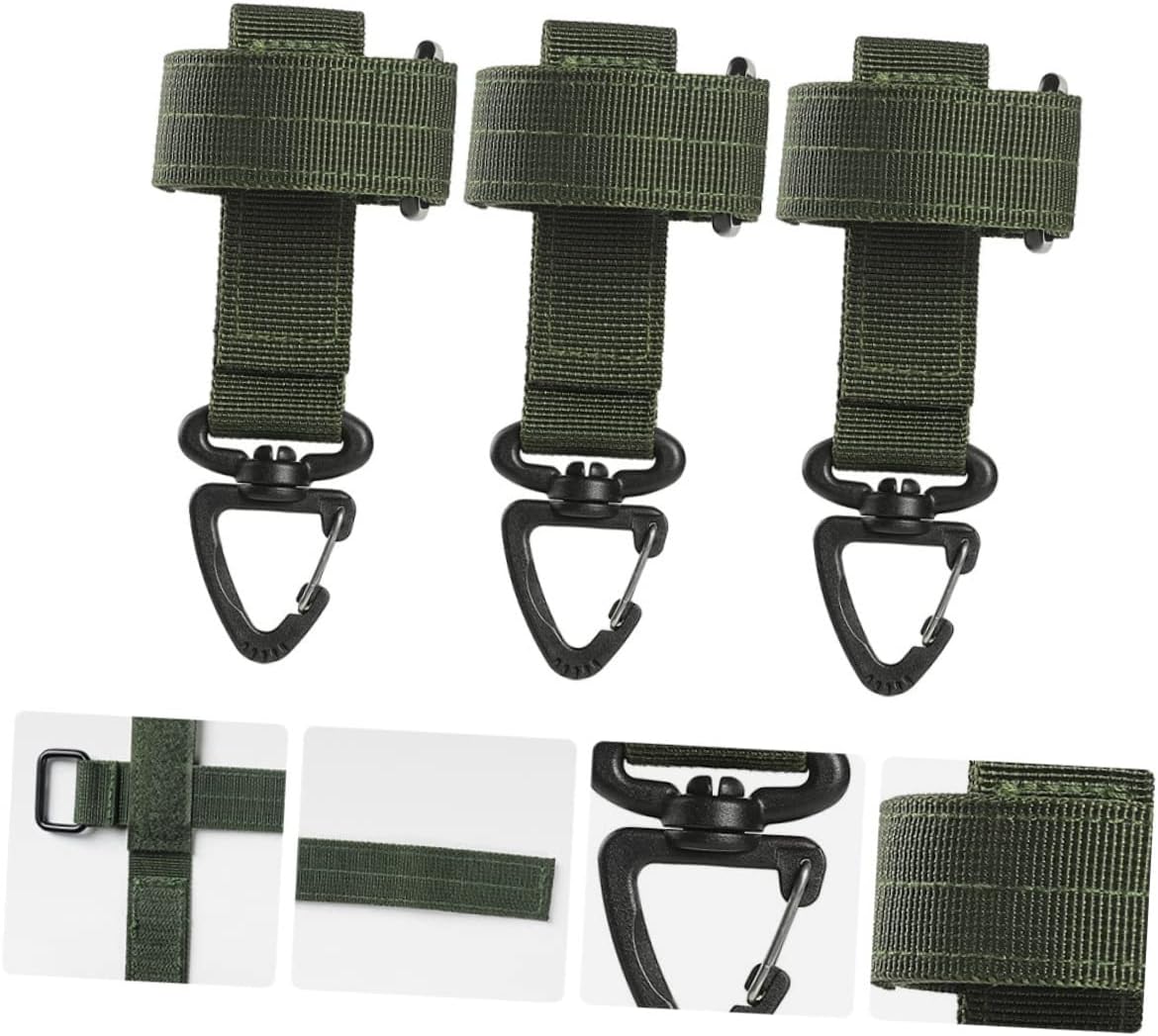 KICHOUSE 3pcs Wear-Resistant Glove Straps Multi-Function Outdoor Holders for Camping Hiking and Travel