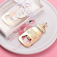 Vista 5 de 24 abrebotellas, recuerdo de baby shower para invitados, abrebiberones de oro rosa, regalos de boda, regalos de baby shower, regalo para invitados