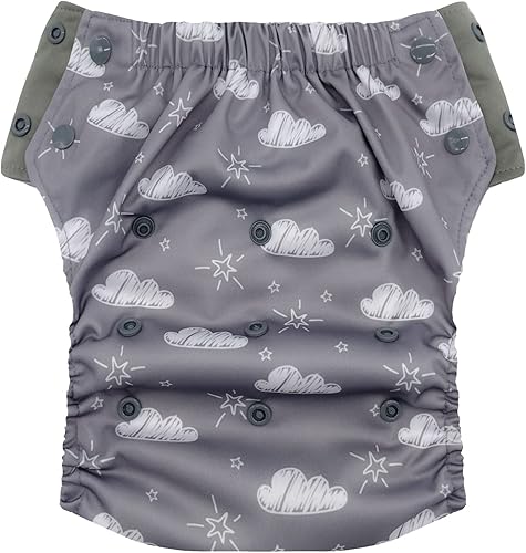 Miniatura 36 de Almohadillas elevadoras de pañales, inserciones de rayón a presión para pañales de tela (talla 3/solo insertos, paquete de 3)