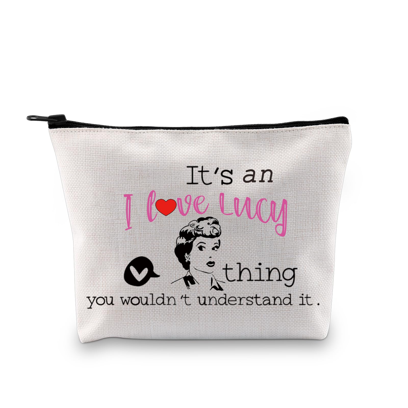 GJTIM TV Show Inspired Gift It’s A Thing You Wouldn’t Understand It Zipper Pouch Makeup Bag for Fans (L thing bag)