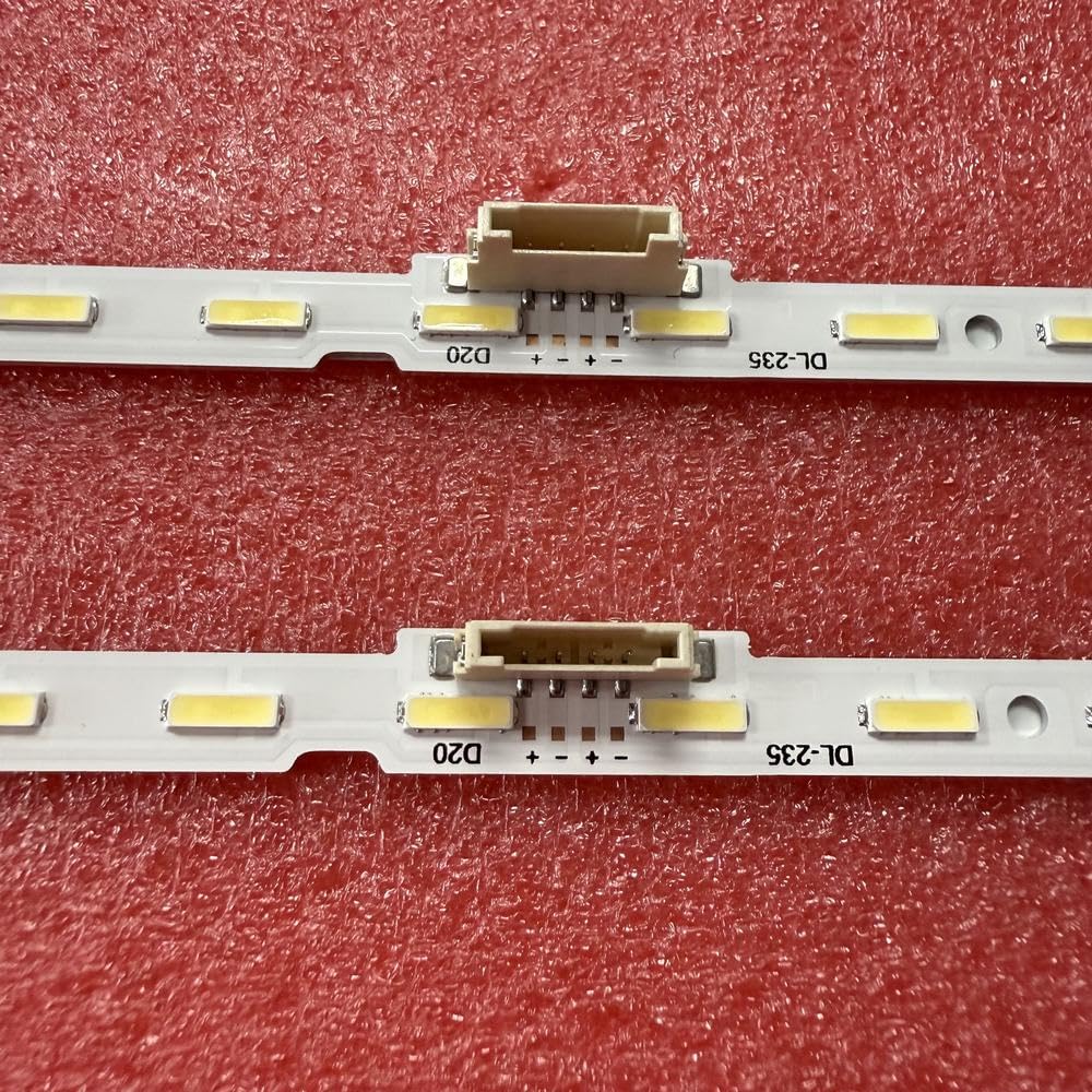 Tira De LED Compatible Fit For Samsung UE49NU7372 UE49N5500AU UN49RU7100F UE49NU7179U UE49NU7102K UE49NU7170U UE49NU7305K UE49NU7305 UE49NU7172U(2 set For 2 TV)