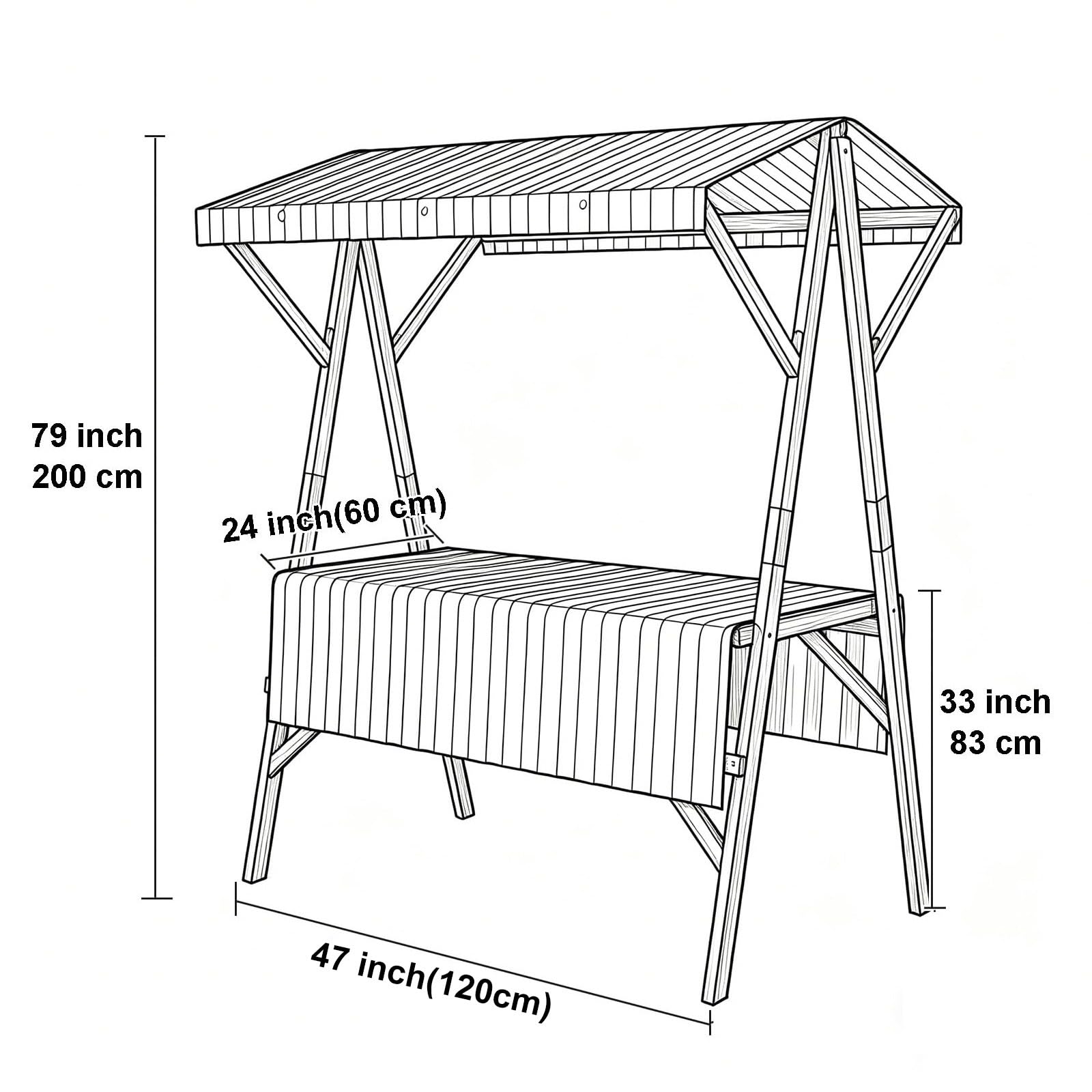 Carrello per Alimenti per Esterni Portatile Alto con Ruote a baldacchino e bloccabili - Ideale per i mercati agricoli Street Food Events & Outdoor Displays - Soluzione di Vendita Mobile Versatile