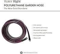 Vista 5 de Water Right, manguera de jardín serie 600., Conexiones de latón, Berenjena