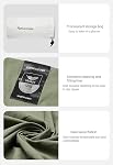 Naturehike Linge de sac de couchage Ultra-léger 4.51oz - sac de couchage pour adultes & Feuilles de voyage de voyage Sleep Sack & Feuille de camping pour Backpacking, Hôtel, Auberges, Comfy & Soin facile, longueur totale