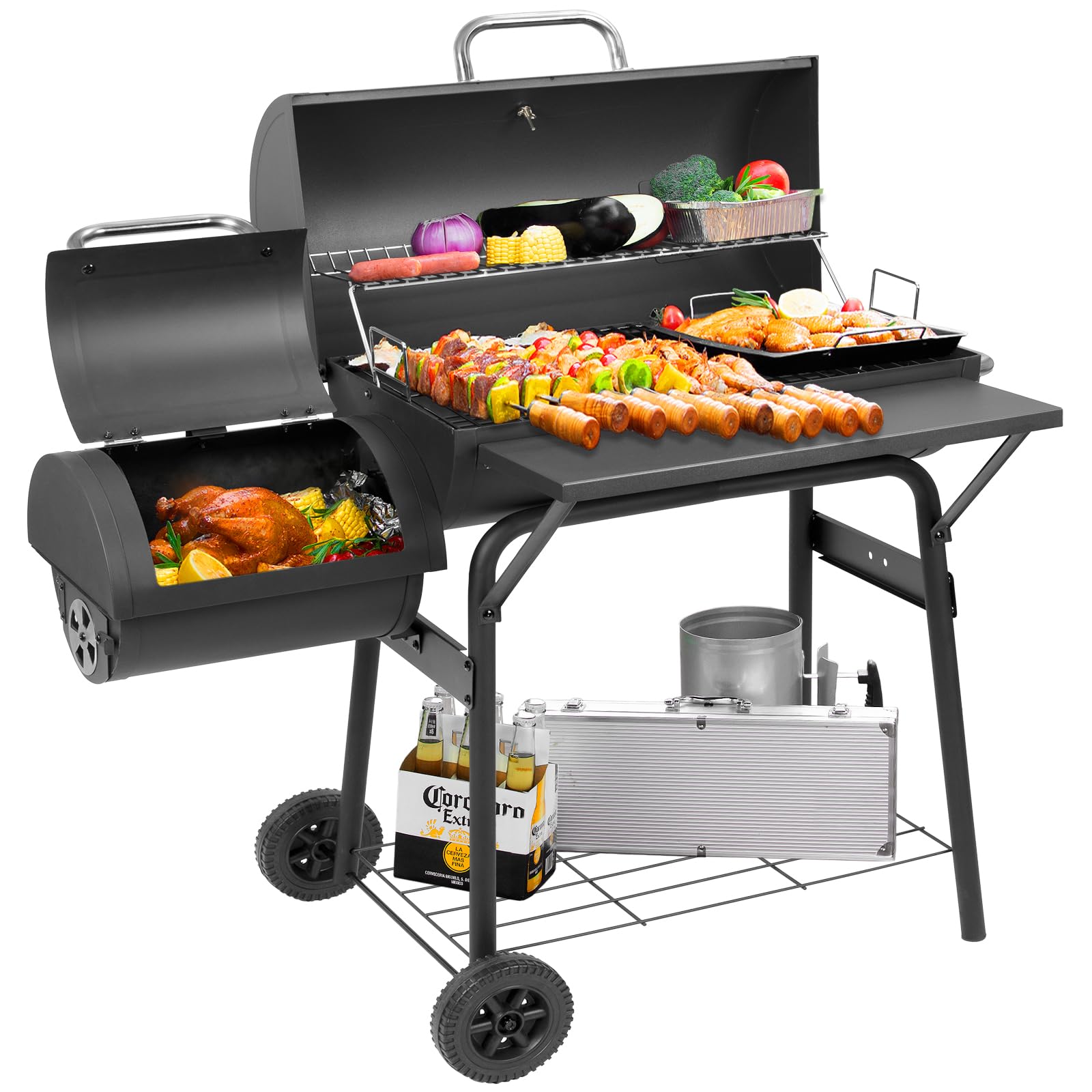 Kendane Barrel Charcoal Grill