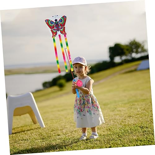 Miniatura 7 de GOOHOCHY Kite Bird - Juego de 2 juegos de cometas de recuerdos de la infancia, juguete de caña de pescar, parque de juguete, fiesta, caña de