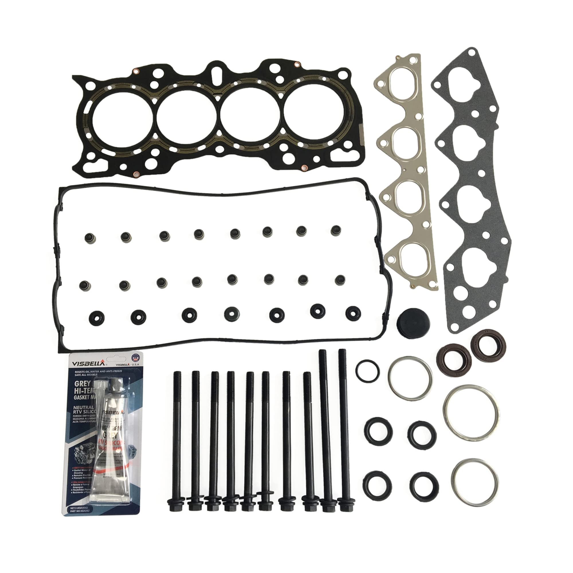 Partsflow Head Gasket Set w/Head Bolts OE#HS4030
