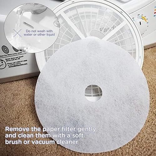 Miniatura 4 de 20 filtros de escape universales para secadora de tela, de alta calidad, duraderos y fáciles de limpiar, filtro de pelusa compatible con PandaMagic