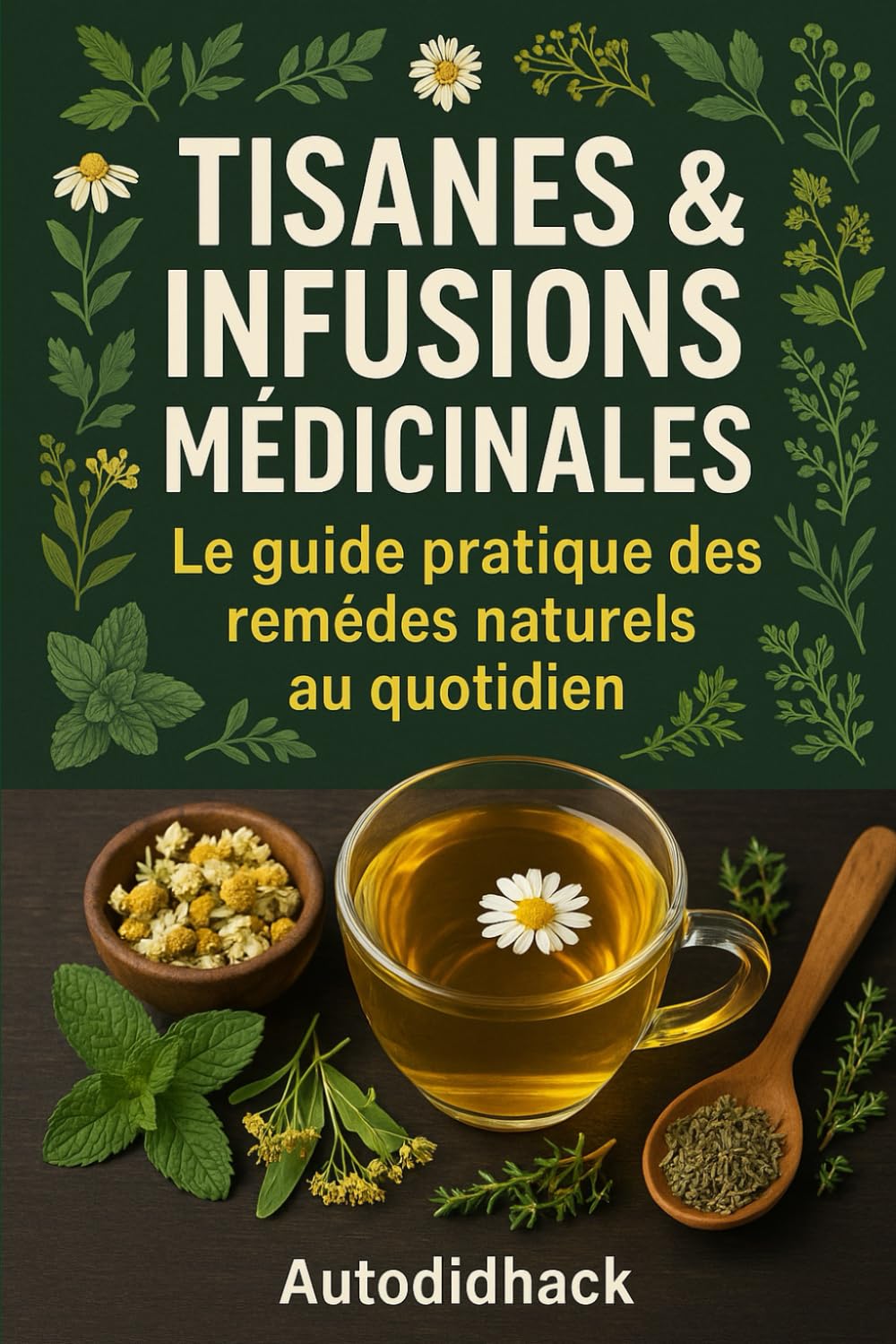 Tisanes & Infusions Médicinales: – Le guide pratique des remèdes naturels au quotidien