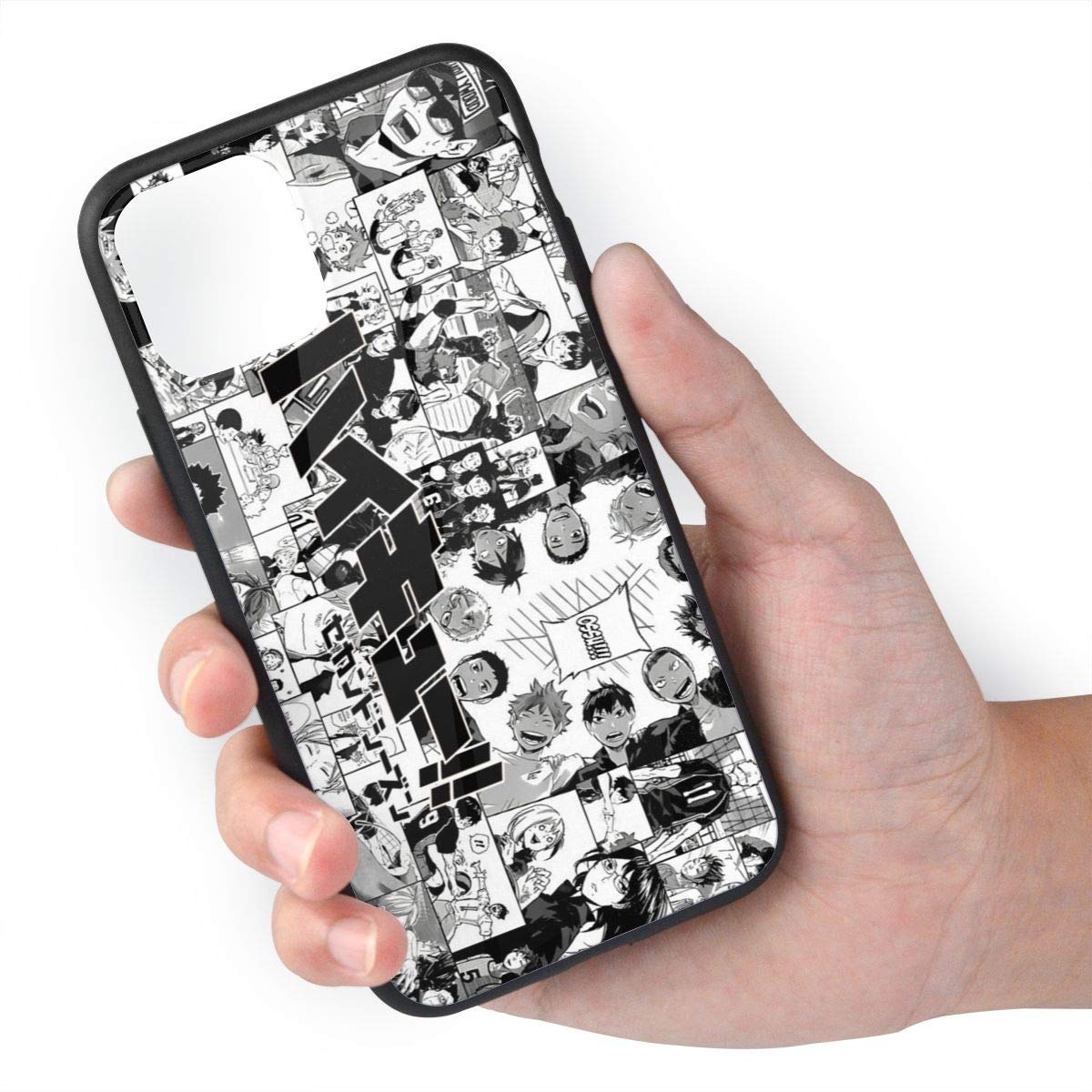 Haikyuu!! iPhone 11 Case,Anti-Yellow Anti-Scratch Shockproof Case Soft TPU Bumper Cover Case,Drop-Protection Fully Protective Cover Case for iPhone 11Pro iPhone 11 Pro max