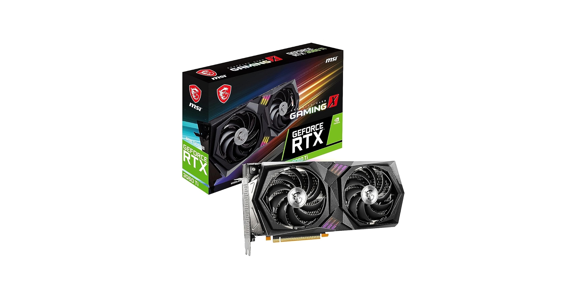 Amazon.com: MSI Gaming GeForce RTX 3060 Ti LHR 8GB GDRR6 256