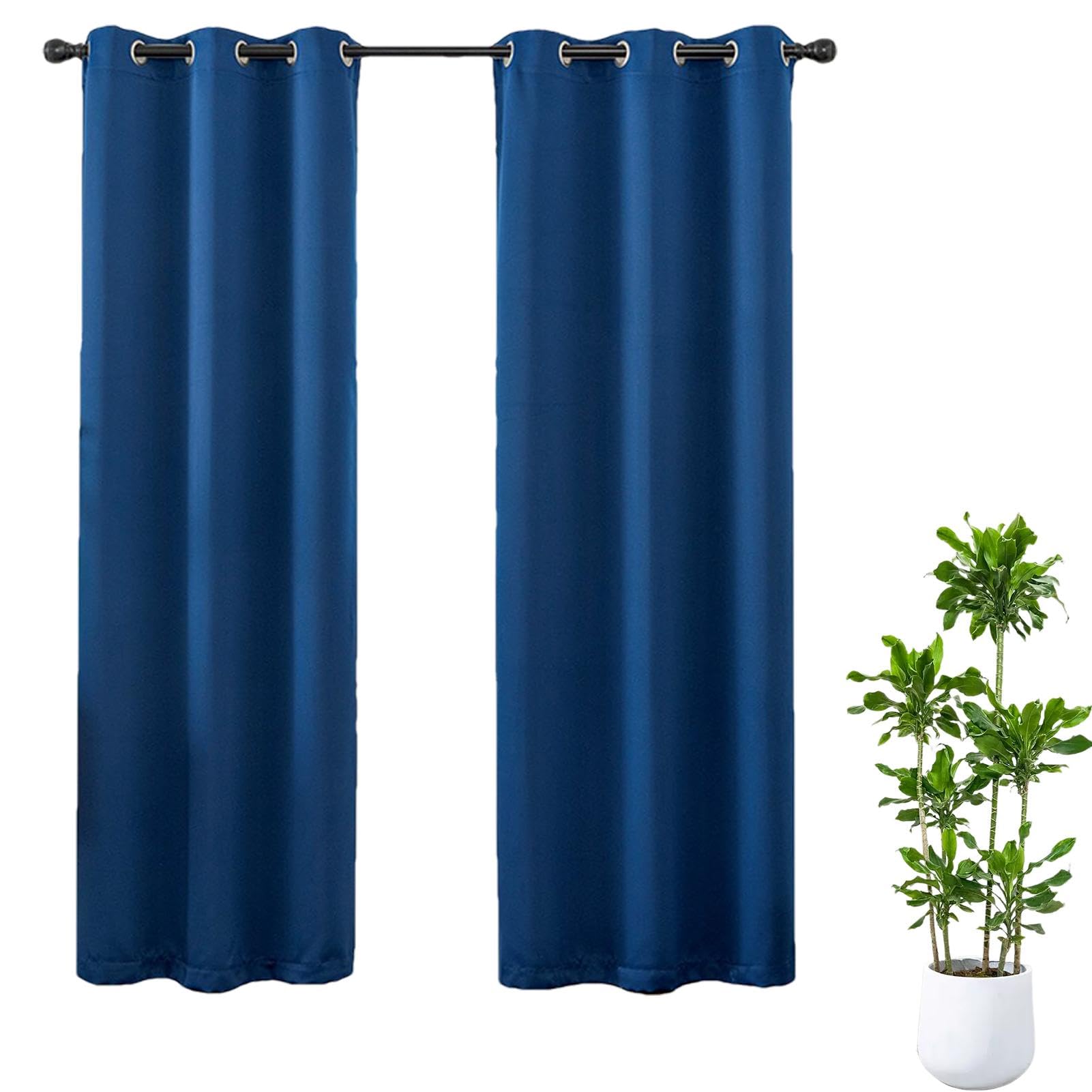 Rideaux occultants thermiques de fenêtre pour créer une ambiance cocooning dans la chambre