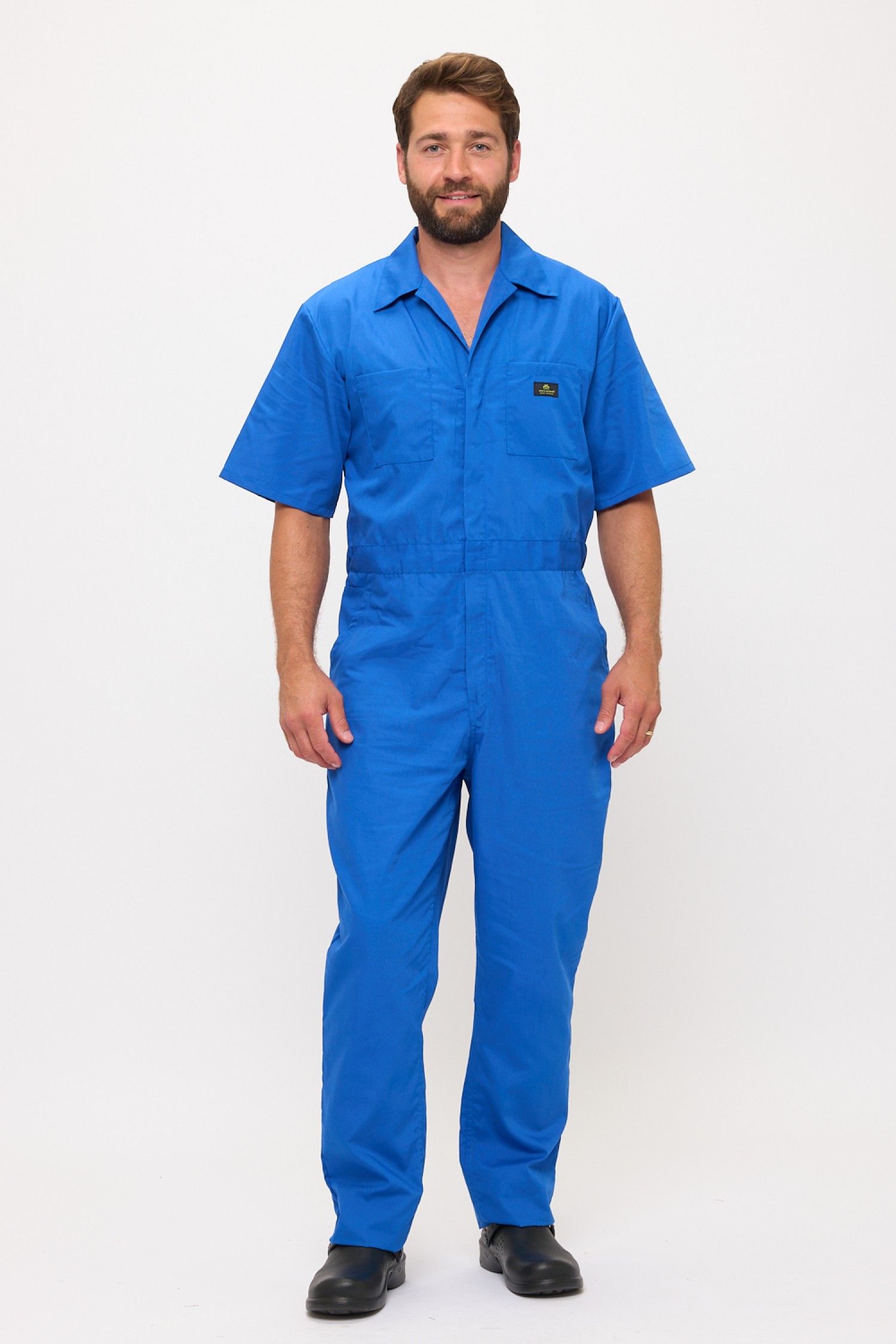 Amazon.com: Natural Uniforms Mens Short Sleeve Zip Up Coverall