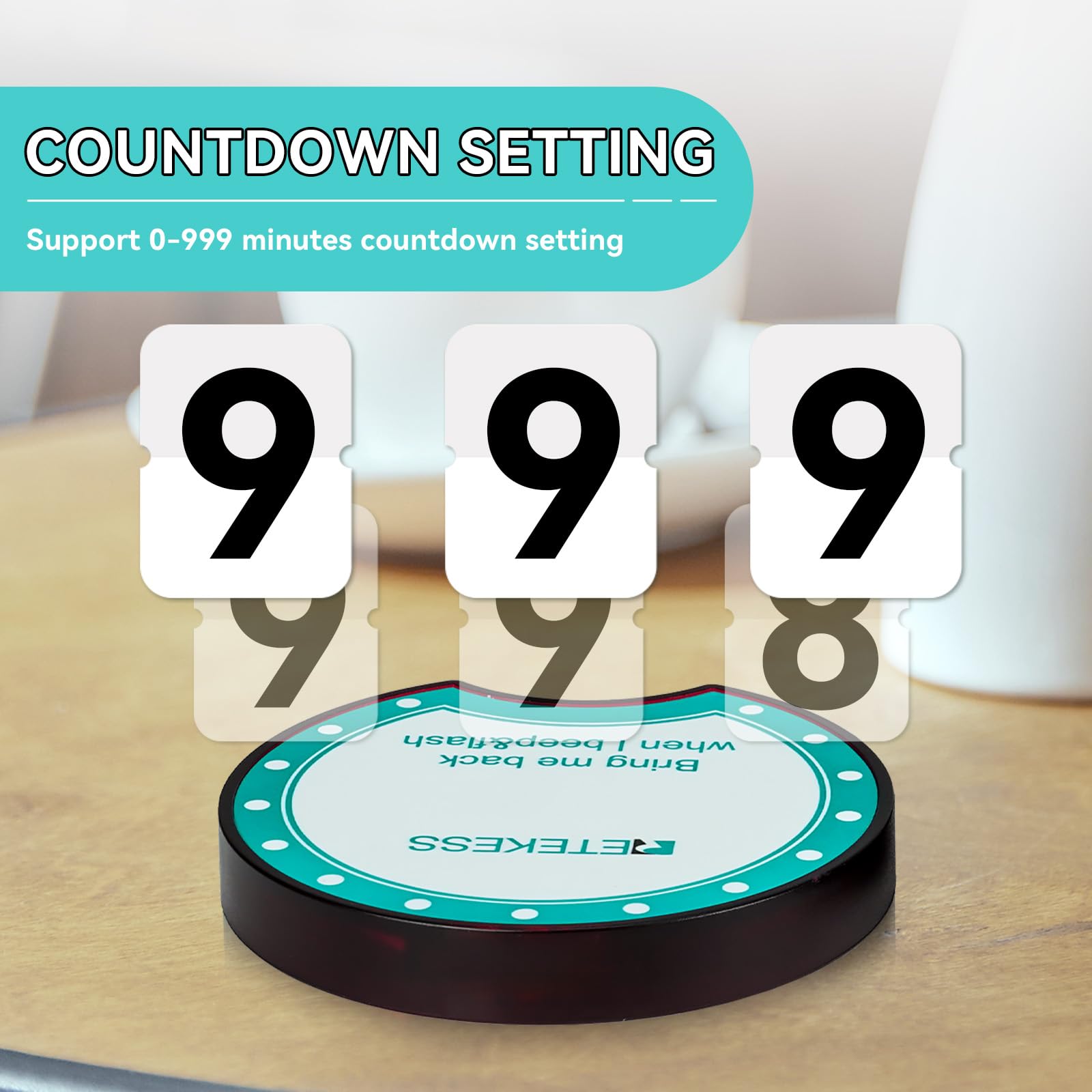 Retekess TD168R Pager Restauracyjny, Brzęczyki Restauracyjne, 24 Pagerów