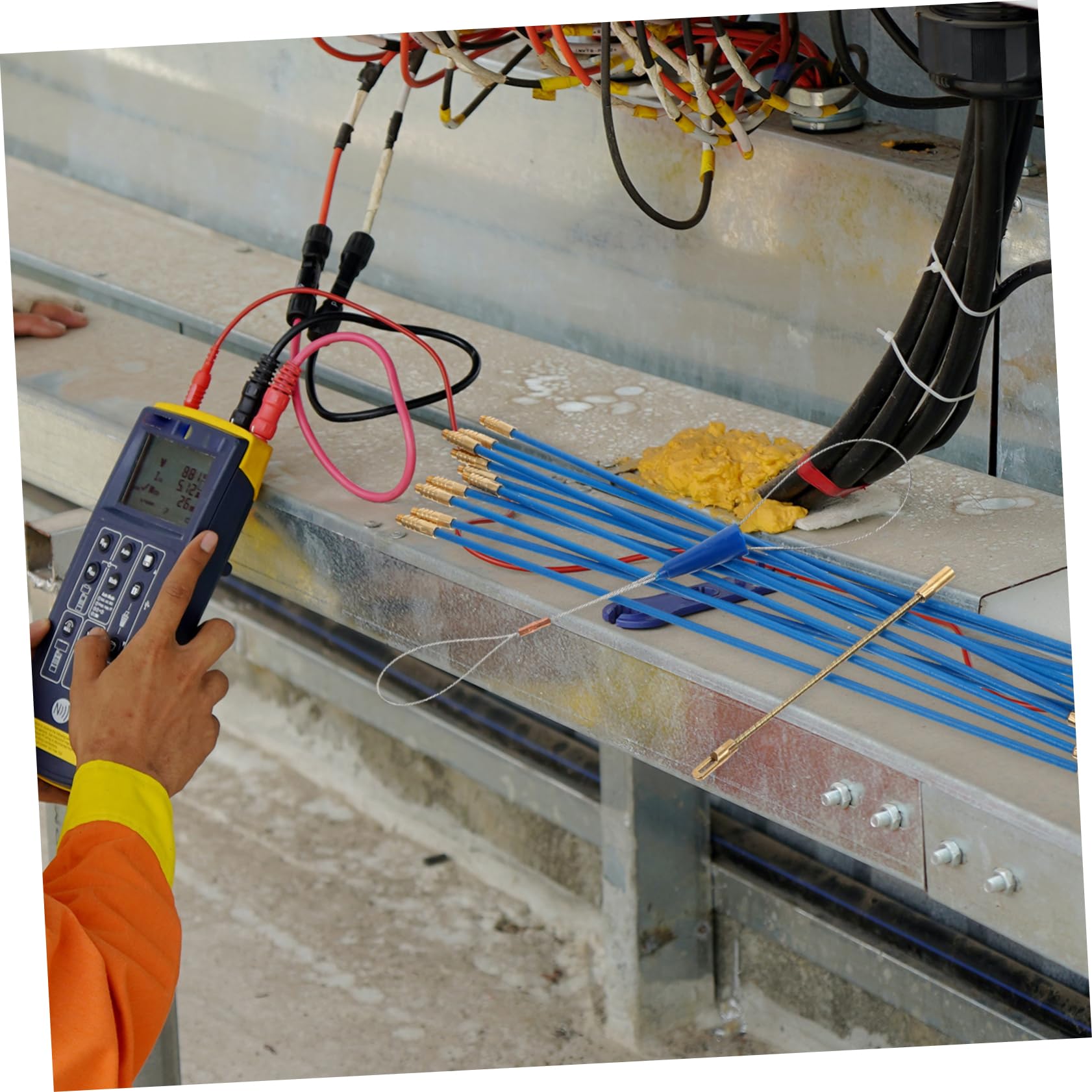 2sätze Kabelziehset Für Elektroinstallationen Teiliges -fischbändern Ziehwerkzeug Für Einfache Kabelverlegung Wänden Und Leerrohren