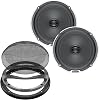 HERTZ MPX 165.3 Millie Pro Series Bafles Coaxiales de 6.5" 200 W Pico con Rejillas MPG 165.3 Pro 1