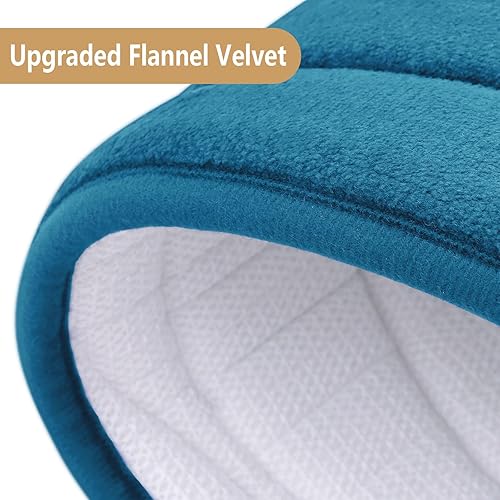 Miniatura 44 de Buganda - Alfombra de baño de espuma viscoelástica 24x16, tapetes de baño extra suaves y absorbentes, antideslizantes y lavables a máquina para el