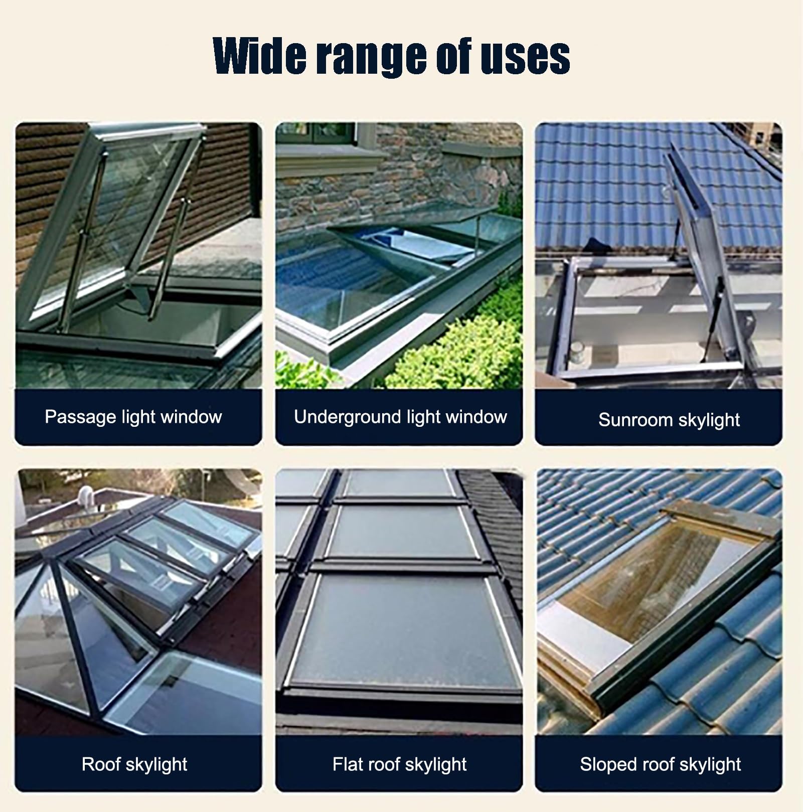 Shed Roof Window, Escape Window Shaft Cover with Handle, Flat Roof Lighting  Shaft Window for Indoor Loft (26.77 x 26.77 inches) 68 x 68 cm) :  Amazon.de: DIY & Tools