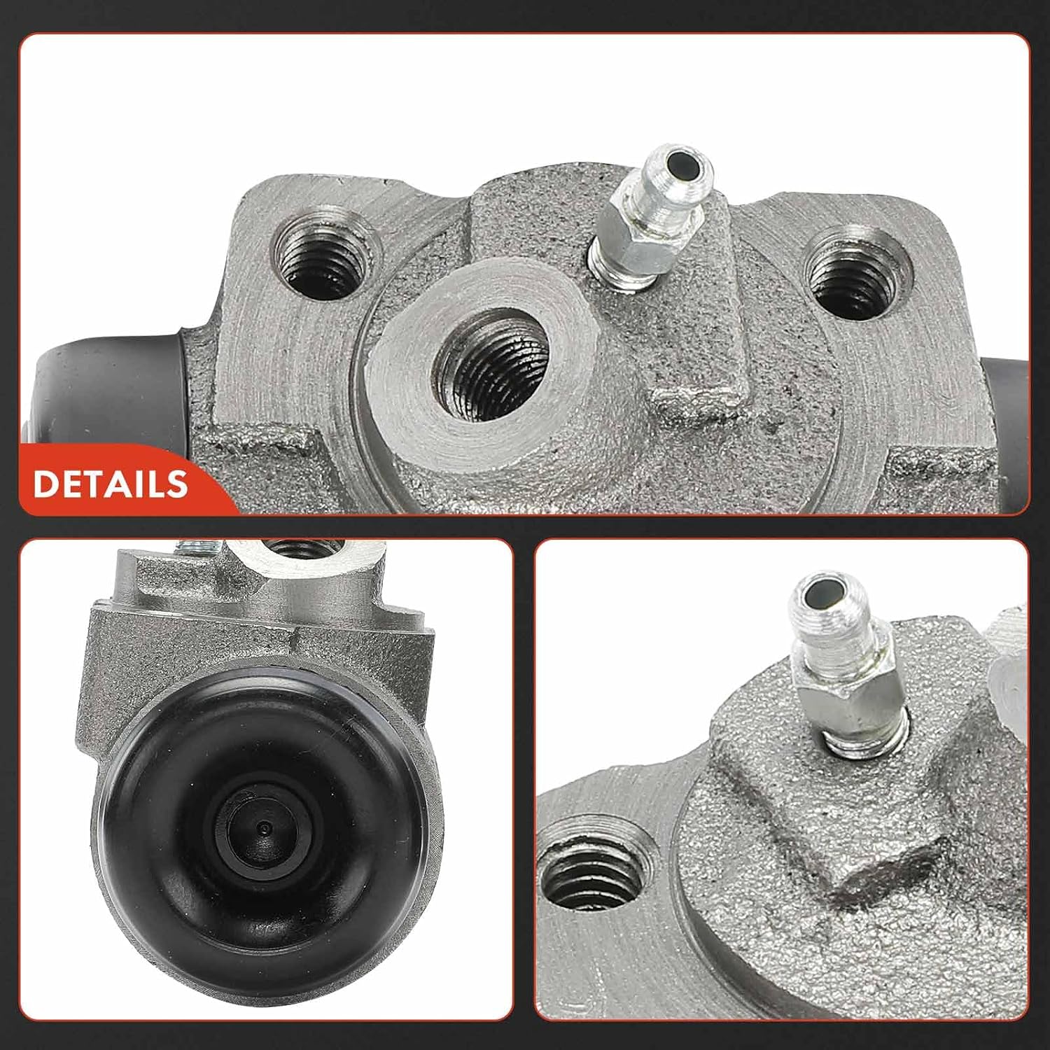 A-Premium Front Drum Brake Wheel Cylinder Compatible with Select Ford and Mercury Models - F-500, F-600, F-700, F-7000, Mustang, C600, L800, LN600, LN7000, LN800, M-400, Ranchero, Montego, 2-PC Set