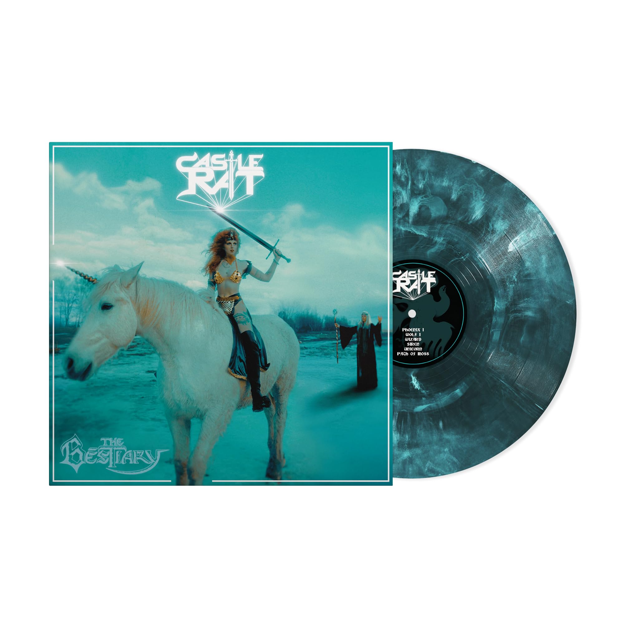 Castle Rat 'The Bestiary' LP 'Deepest Depths' Colour Vinyl NEW SEALED