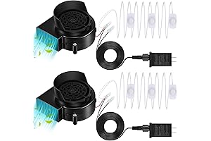 Hiboom 0.5A Replacement Christmas Inflatable Blower with LED