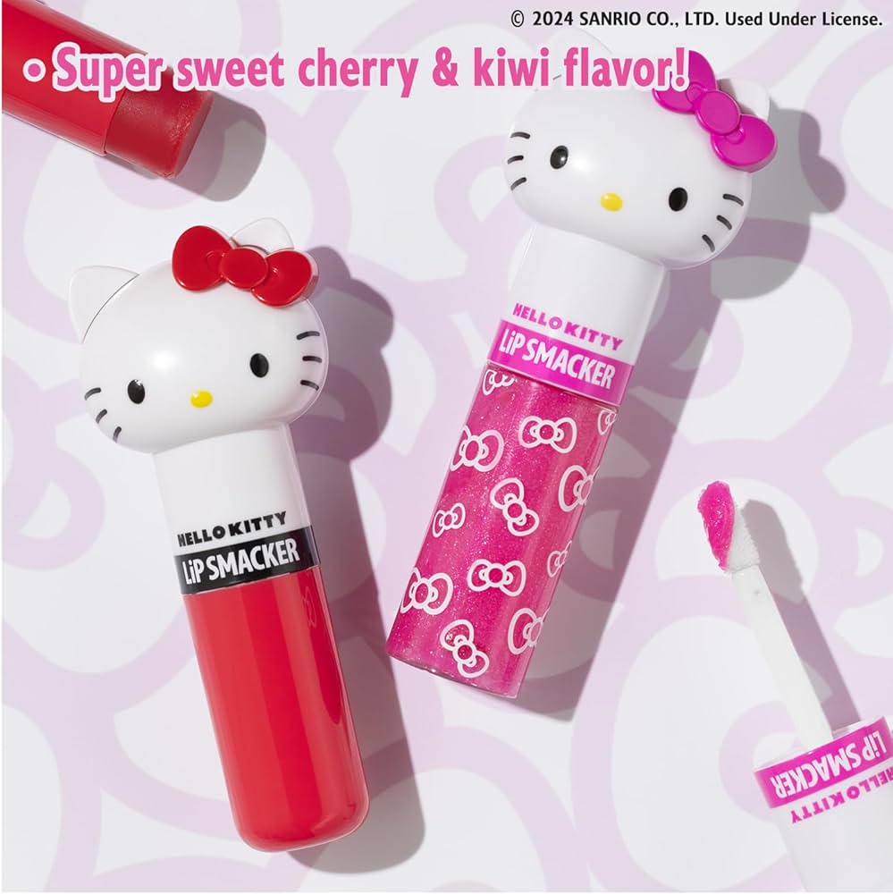 Amazon.com: Lip Smacker Lippy Pals Swirls, Sanrio Hello Kitty