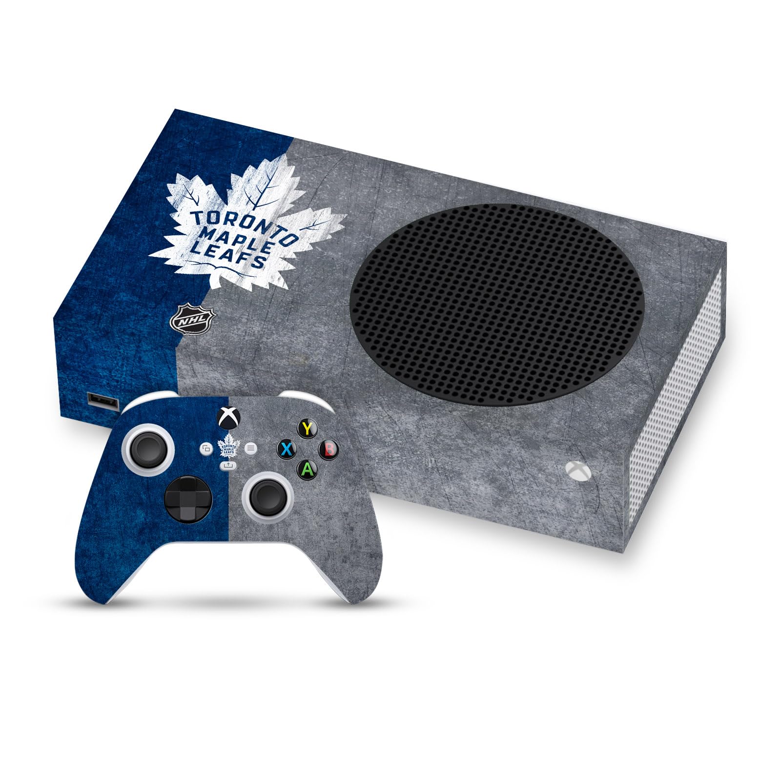 Vinyle Toronto Maple Leafs Xbox Series S protection console manette - 8