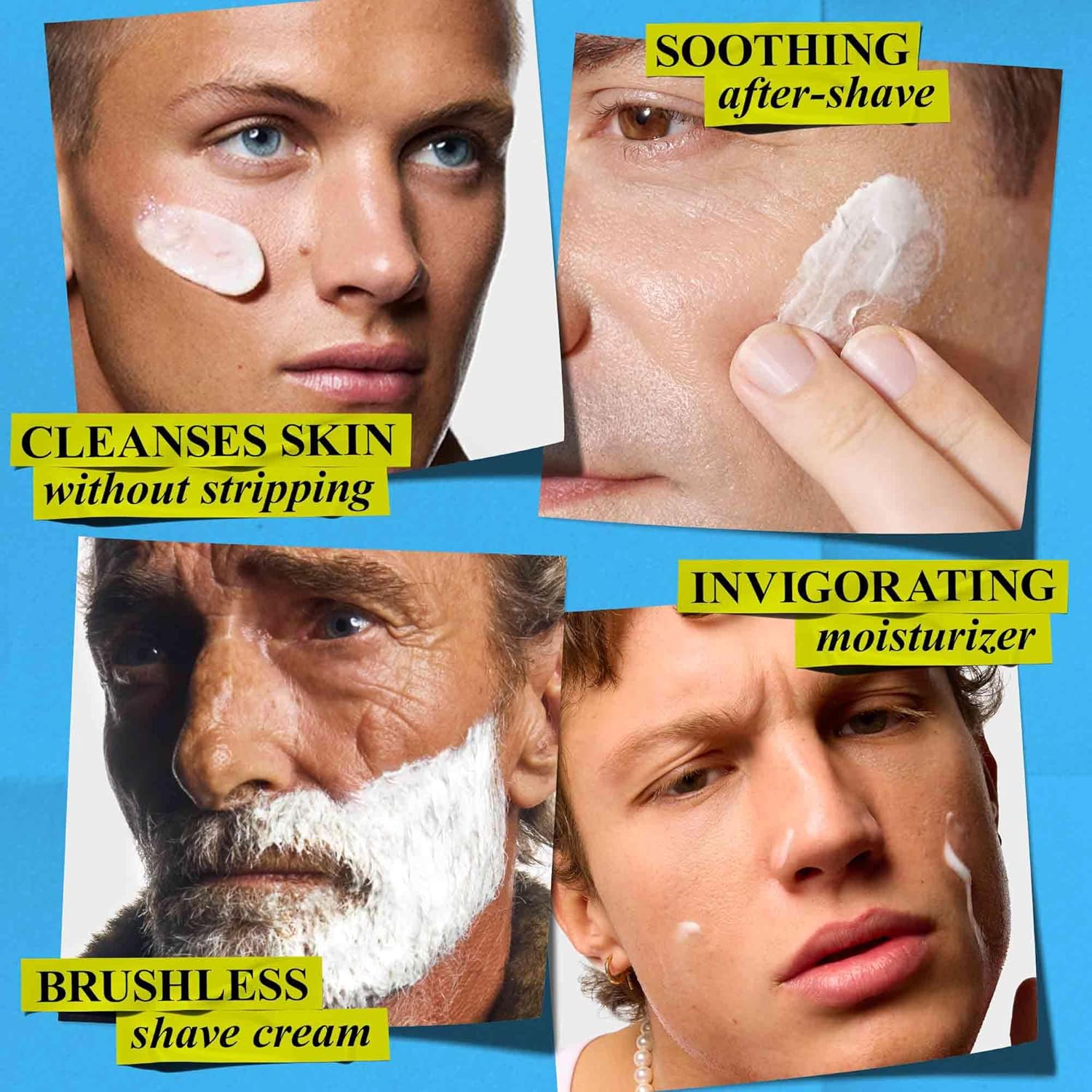 Kiehl's Men's Skincare Routine and Shaving Kit Gift Set, $92 Value, Includes Face Wash, Shaving Cream, After Shave, and Moisturizer, Grooming Gift Set formulated for all Skin Types - Image 4