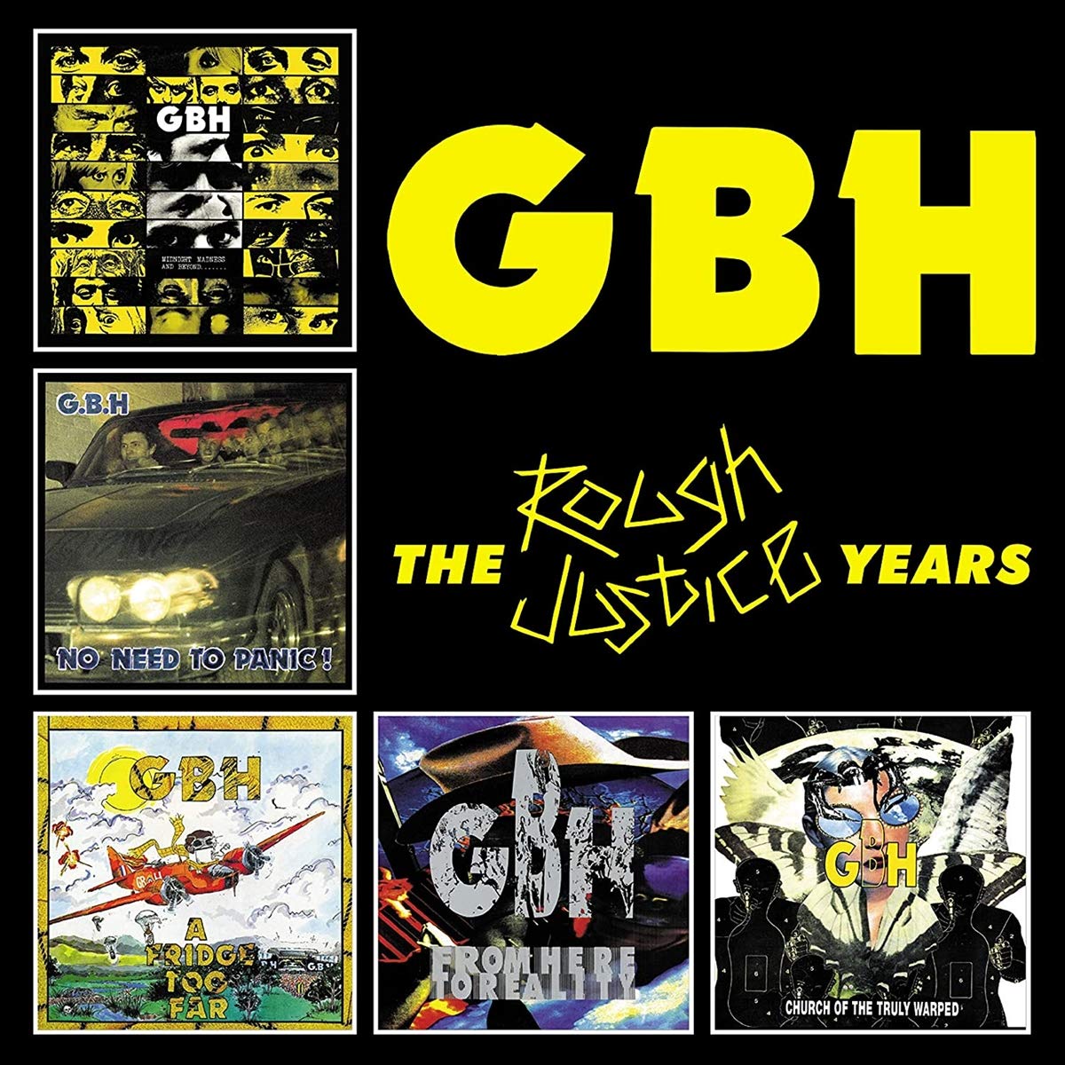 GBH - The Rough Justice Years - CD (5xCD box set)