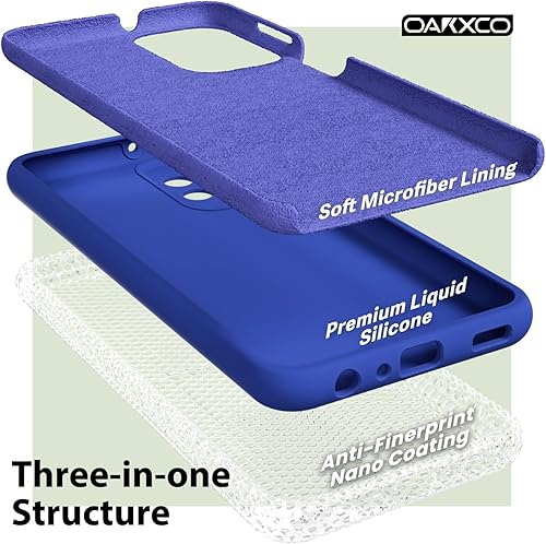 Miniatura 5 de oakxco Funda de silicona líquida para Samsung Galaxy A23 5G, bonita funda delgada y delgada de goma suave de TPU para mujeres y niñas, protección