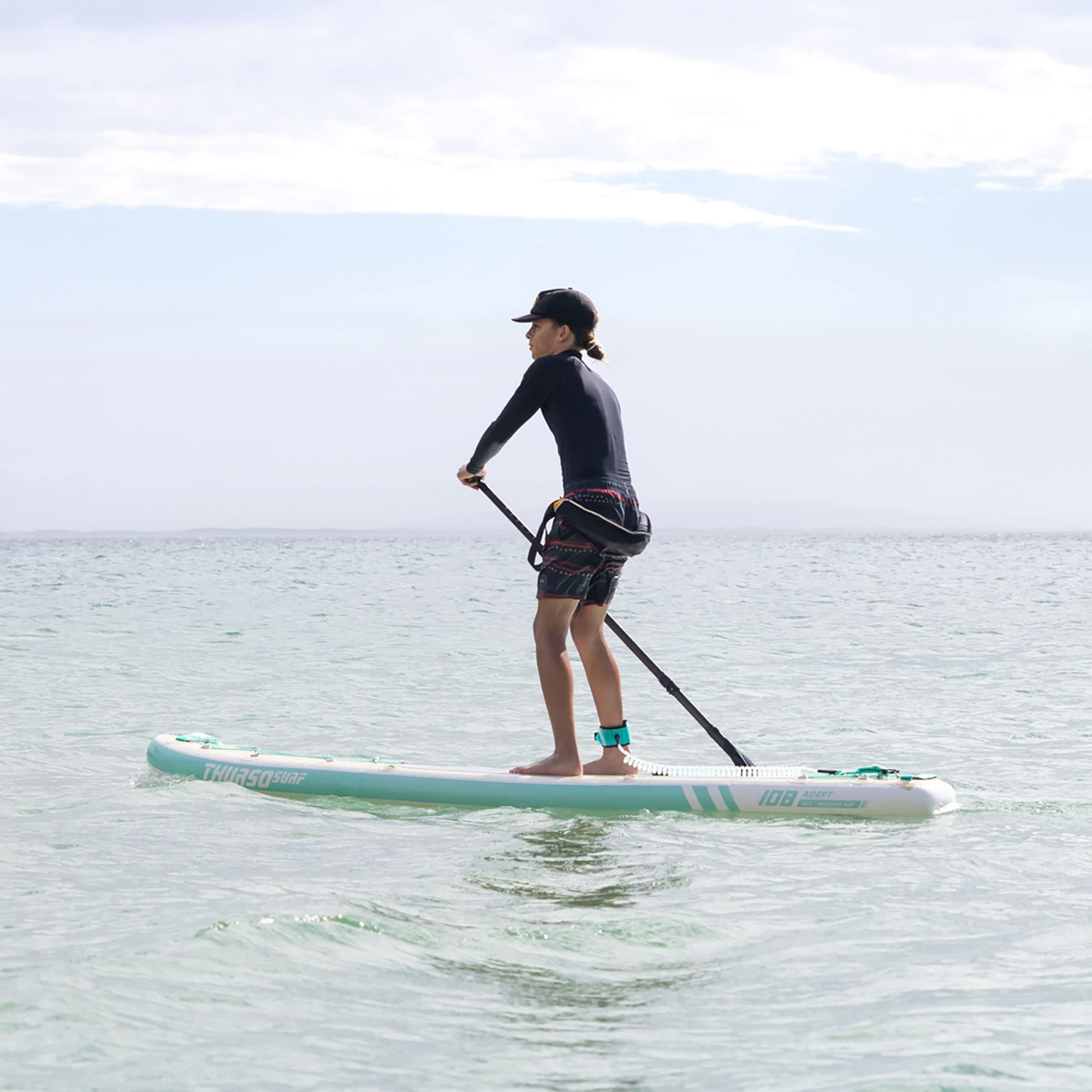 Amazon.com : THURSO SURF Adept Youth Teenager Inflatable SUP Stand